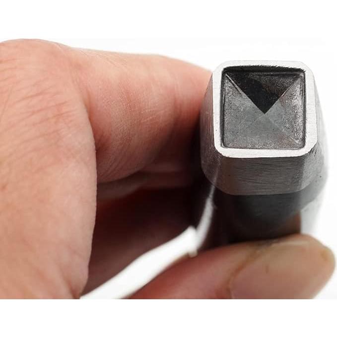 Herramienta para Remaches CRAFTMEMORE 7mm + Cortador + 20 Remaches Plata