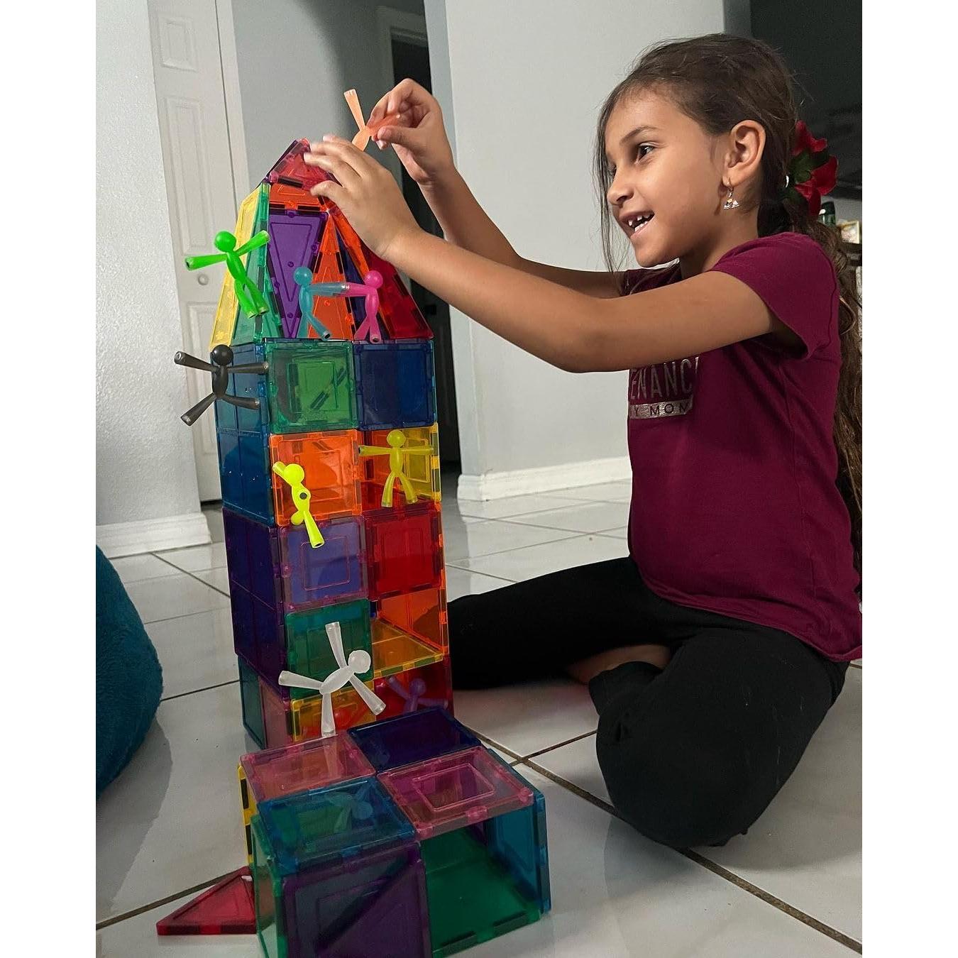 MagMen Juguetes Magnéticos 40 Piezas para Niños 3+