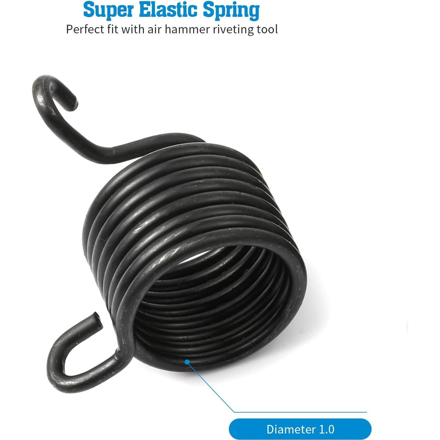 Kit de herramientas de martillo de remache neumático Anndason 7 piezas