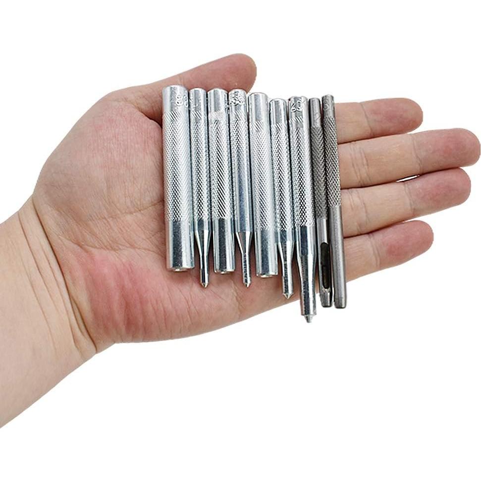 Kit de Herramientas de Perforación de Cuero Renashed 11 Pcs