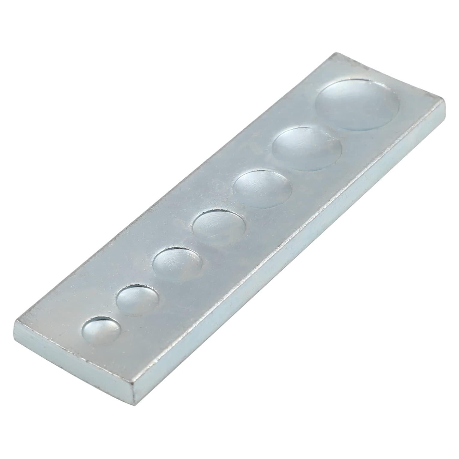 Base Redonda de Remachadora Utoolmart Acero 7 Anchos