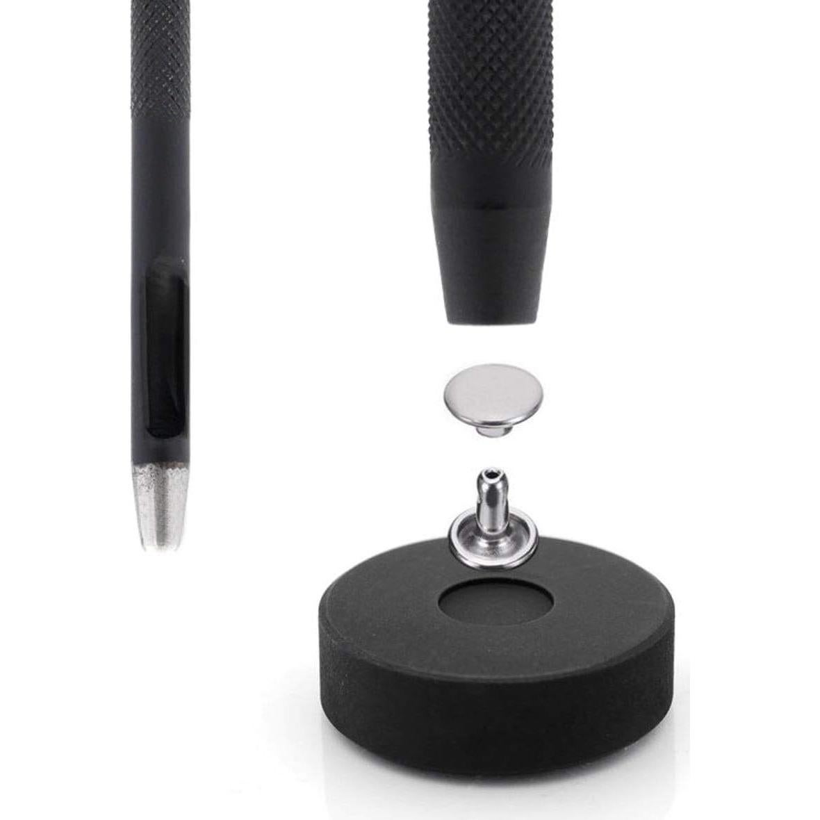 Colocador de Remaches CRAFTMEMORE 7 mm + 100 Remaches Plata