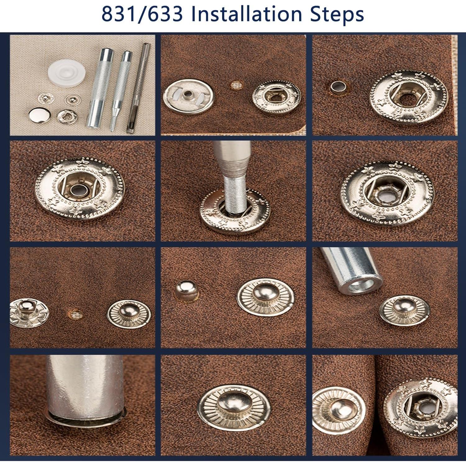 Kit de Herramientas de Instalación de Botones ArrErr - 7 Piezas