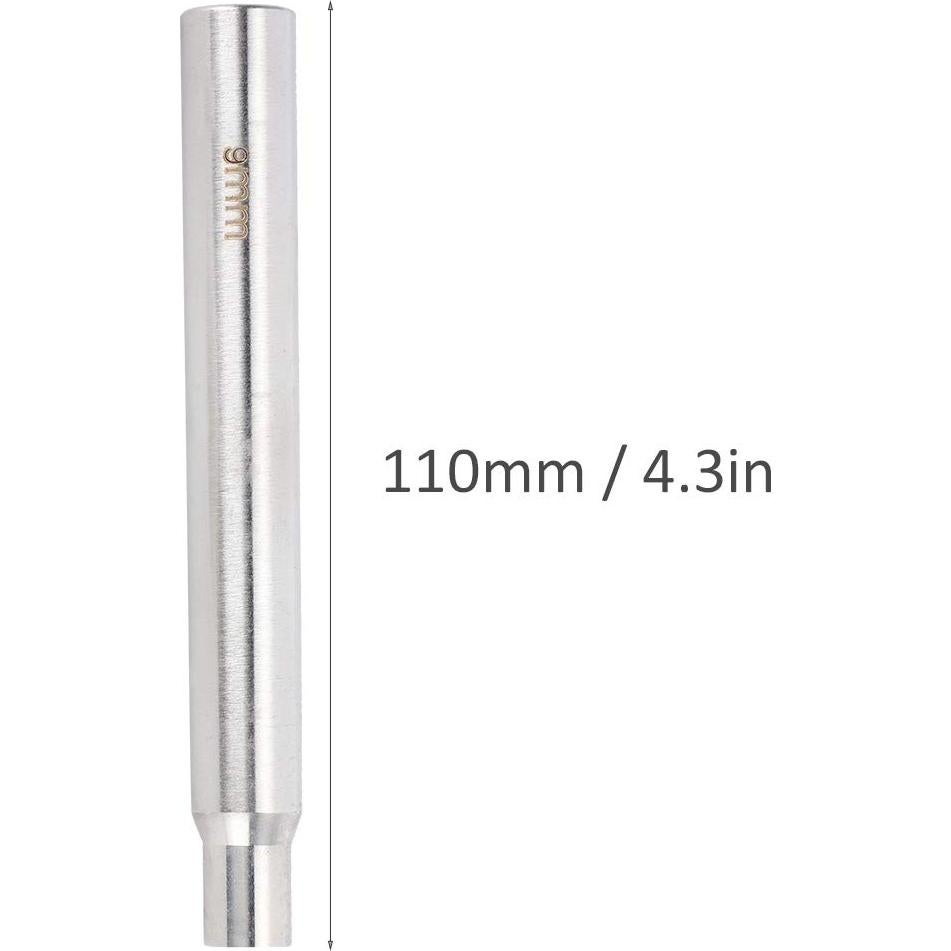 Punzón de Acero Inoxidable 9mm con Base para Remaches Pssopp