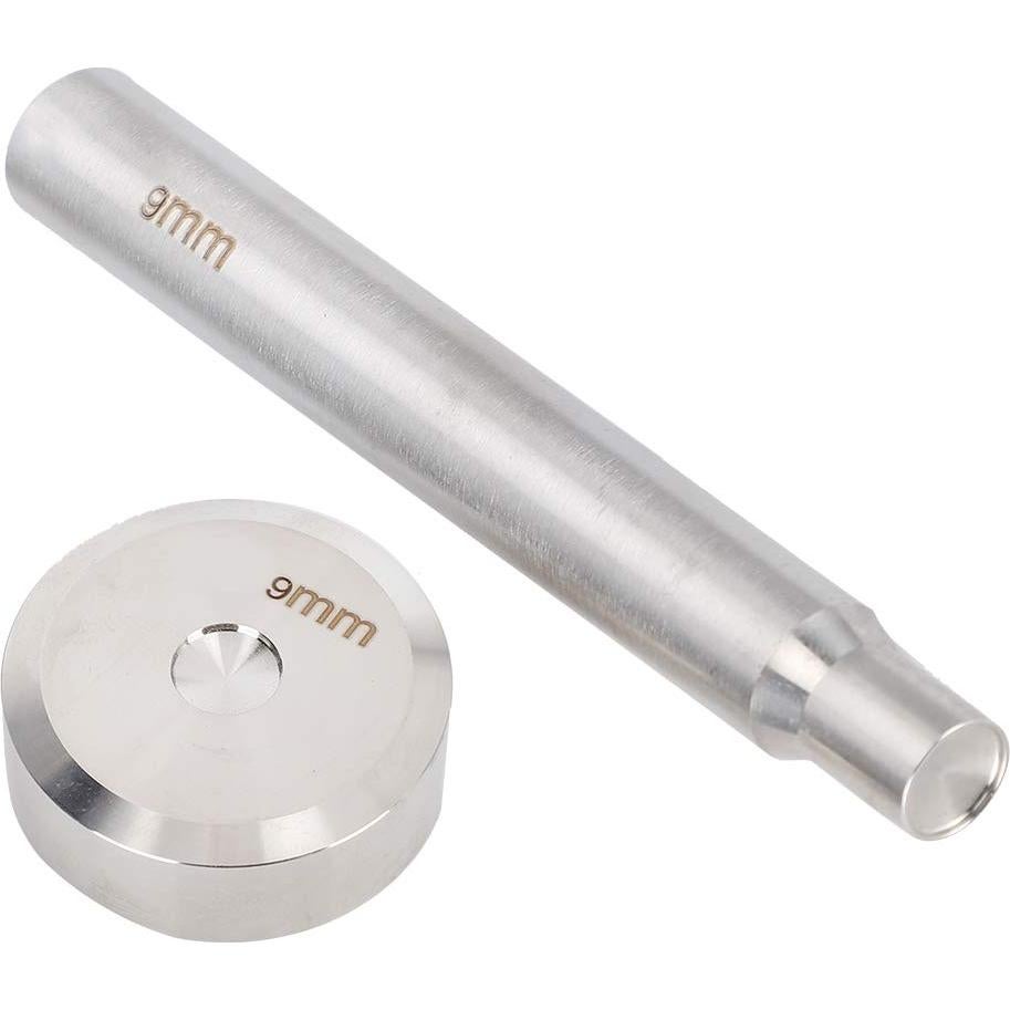 Punzón de Acero Inoxidable 9mm con Base para Remaches Pssopp