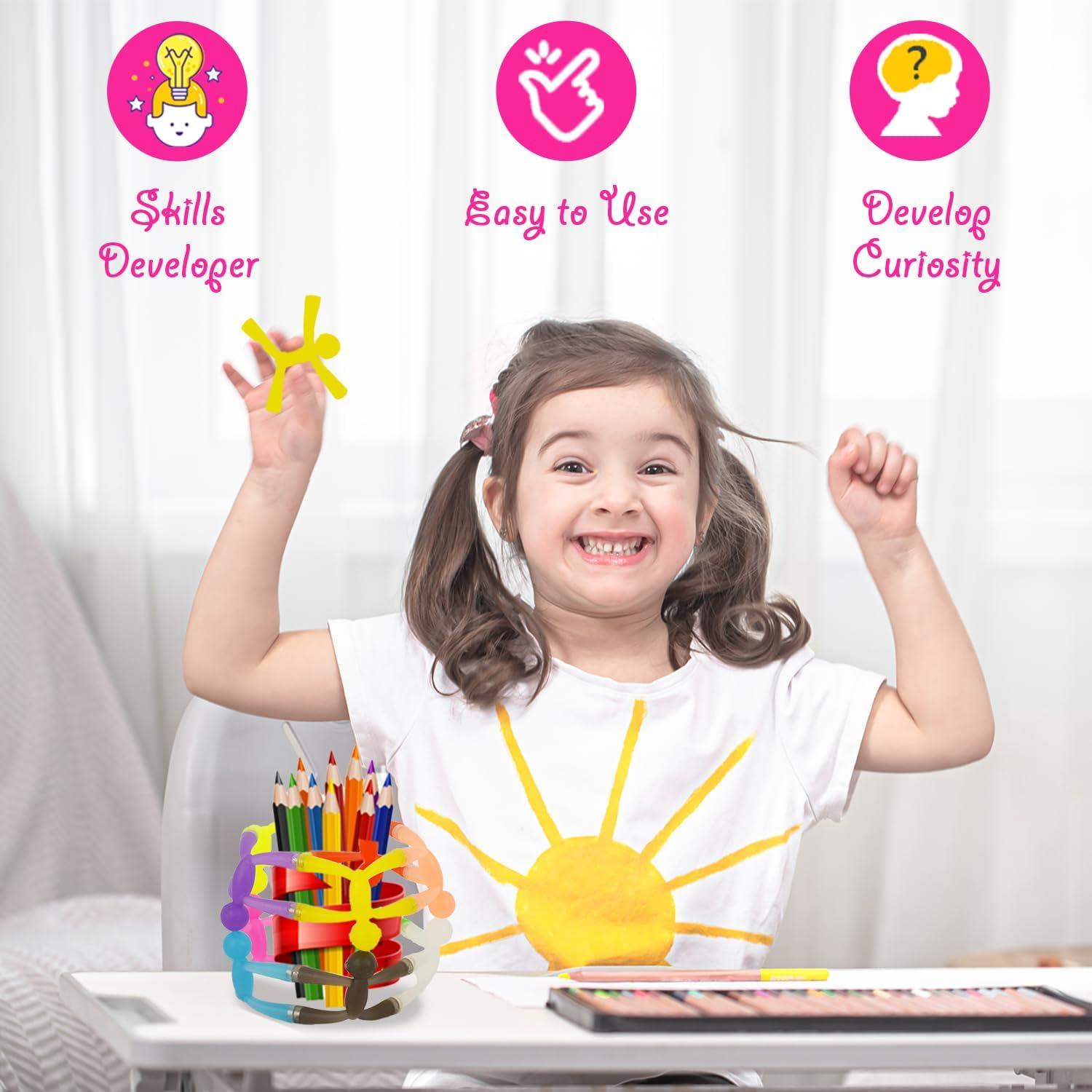 MagMen Juguetes Magnéticos Mejorados 10 Piezas 3+