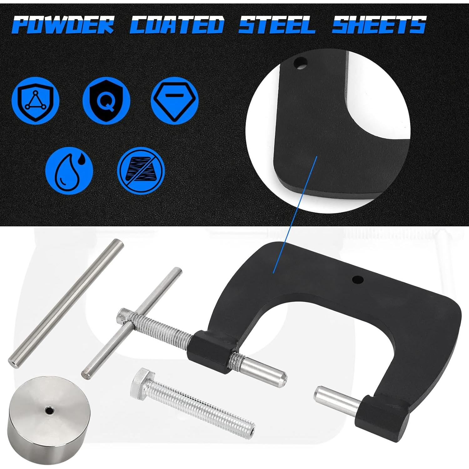 Kit de Remaches Semi Tubulares Foruly 50 Piezas para Reparación