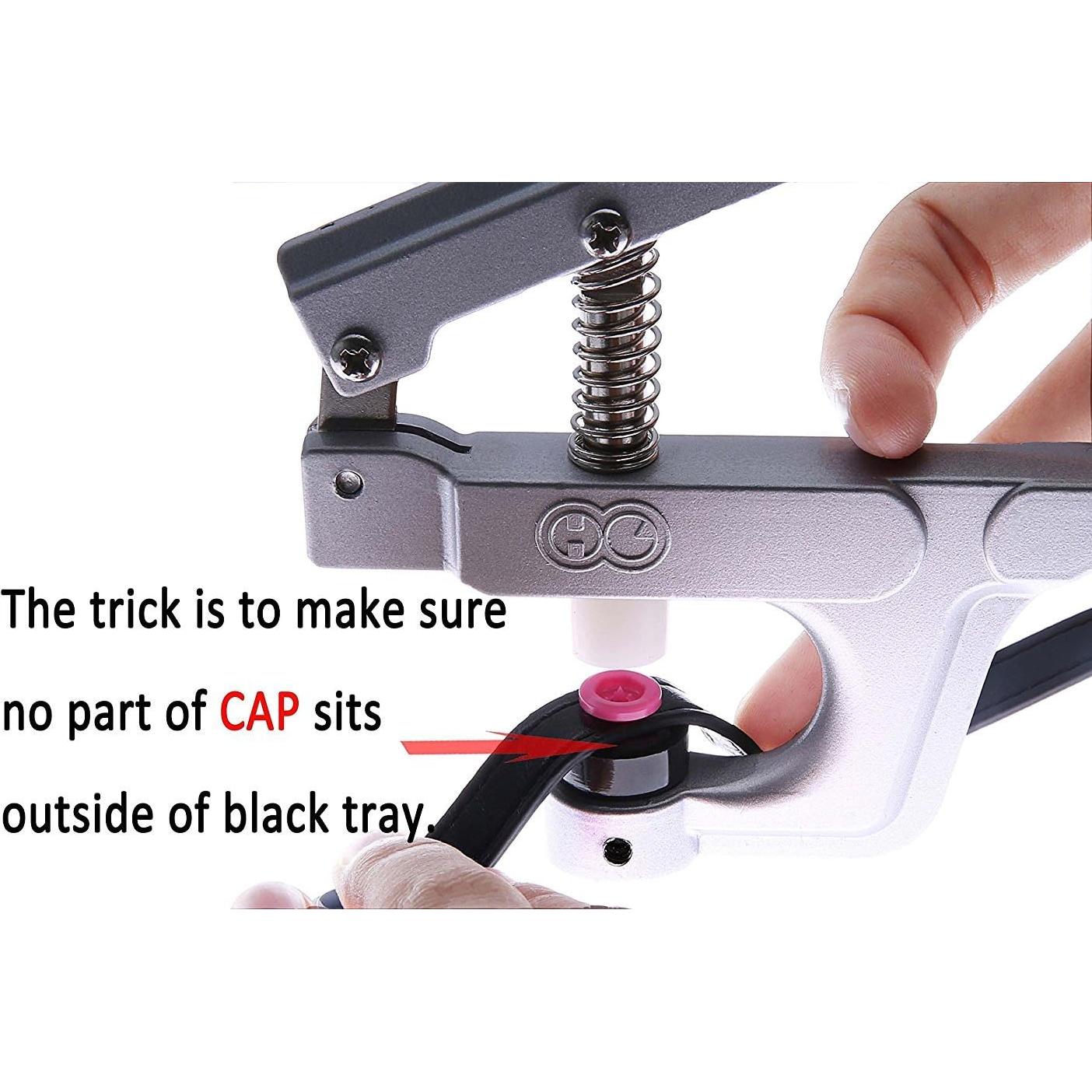 Kit de Sujetadores Rápidos KAM Seawhisper - 360 Piezas + Alicates