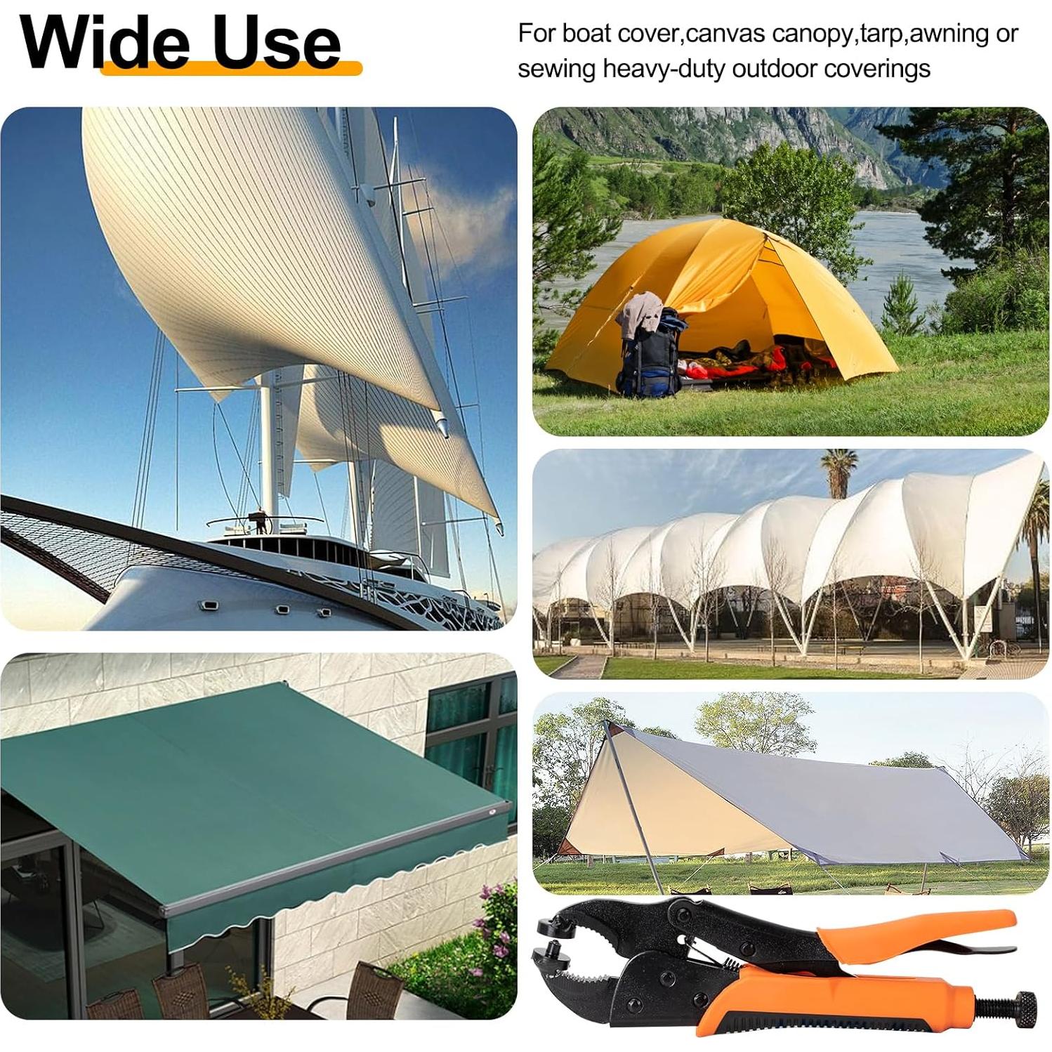 Kit de Botones a Presión AnnYun con Alicate y 40 Juegos 15mm