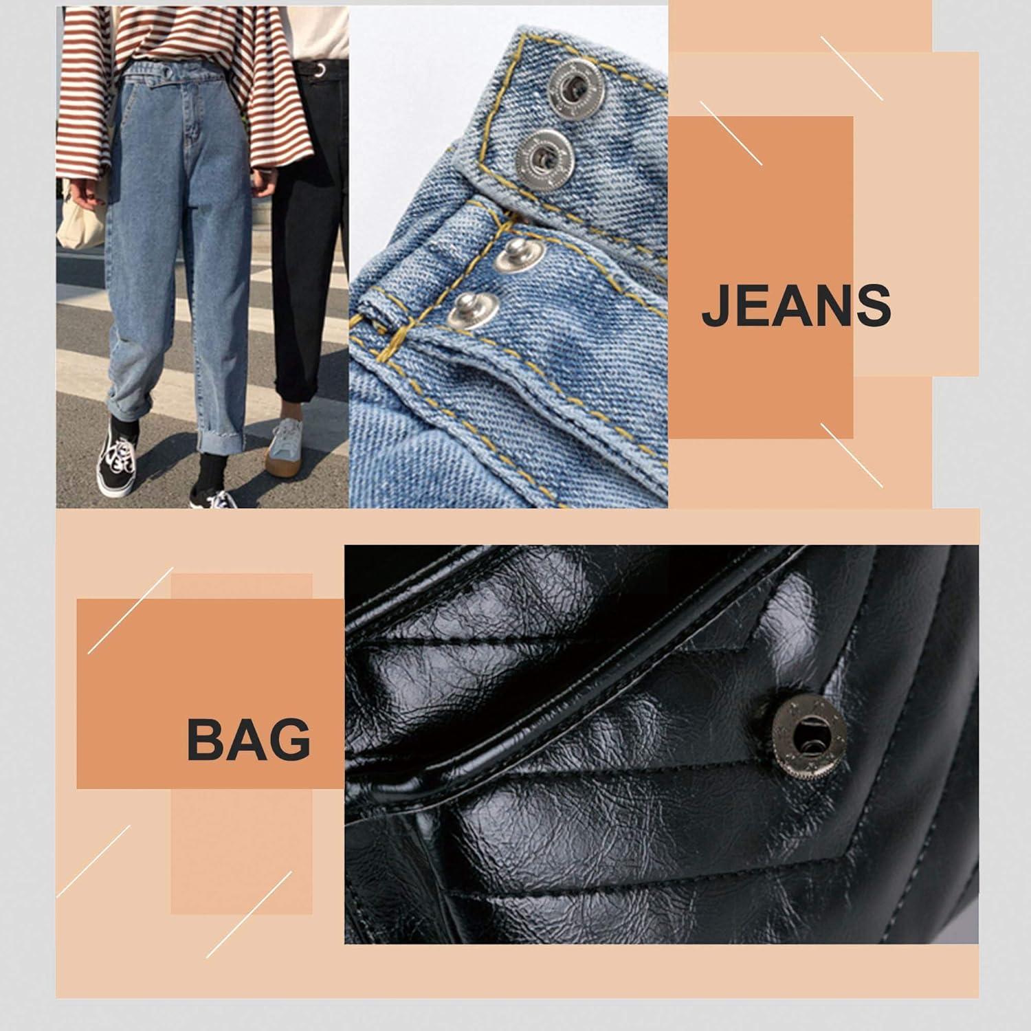 Kit de Botones a Presión Raydodo 15mm con Herramientas - Negro