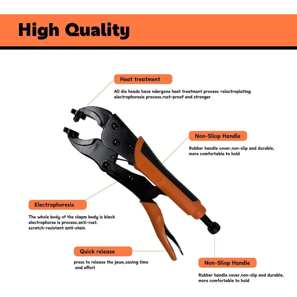 Kit de Herramientas de Botón a Presión OneDove 40 Piezas 15mm