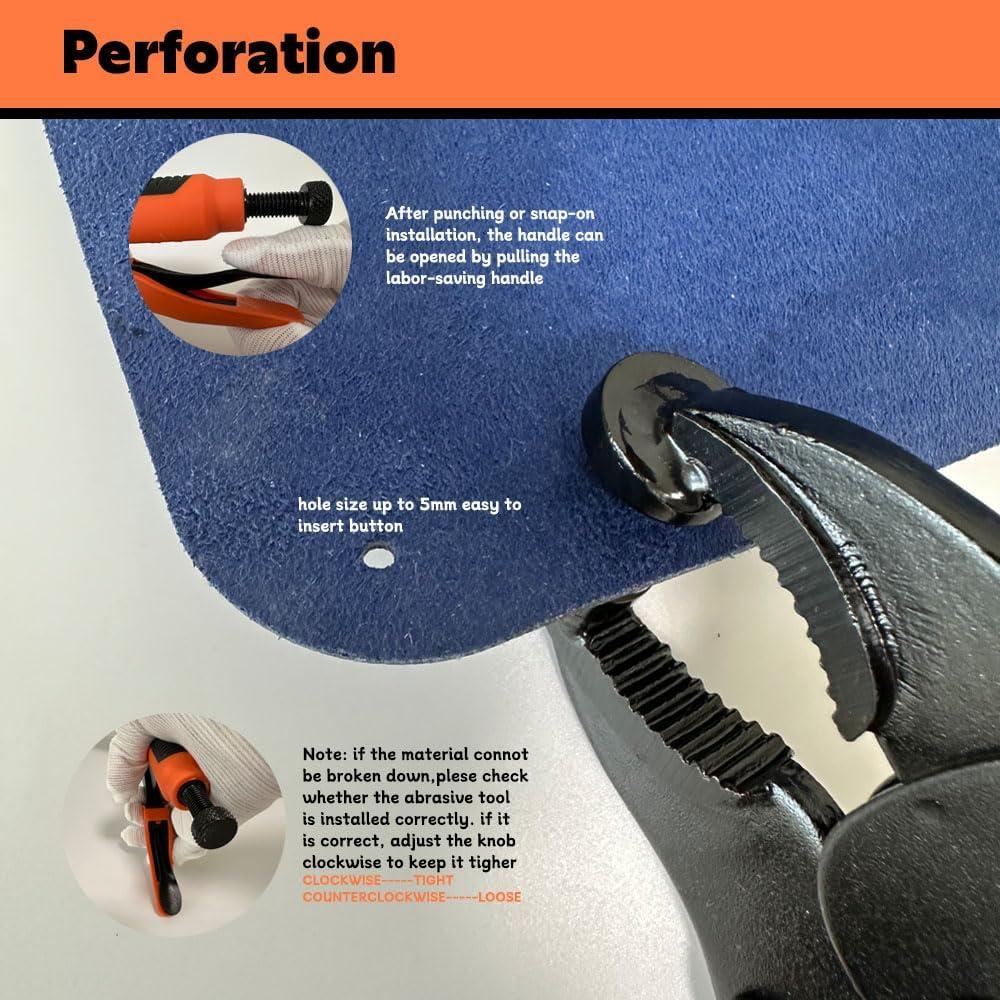 Kit de Herramientas de Botón a Presión OneDove 40 Piezas 15mm