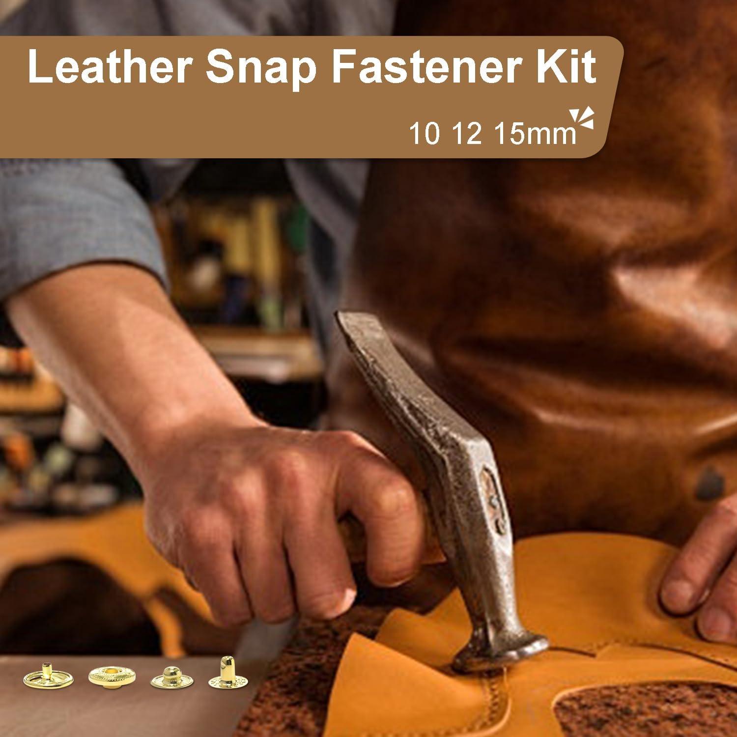 Kit de Botones a Presión CooBigo 50 Piezas 12mm Mezclado