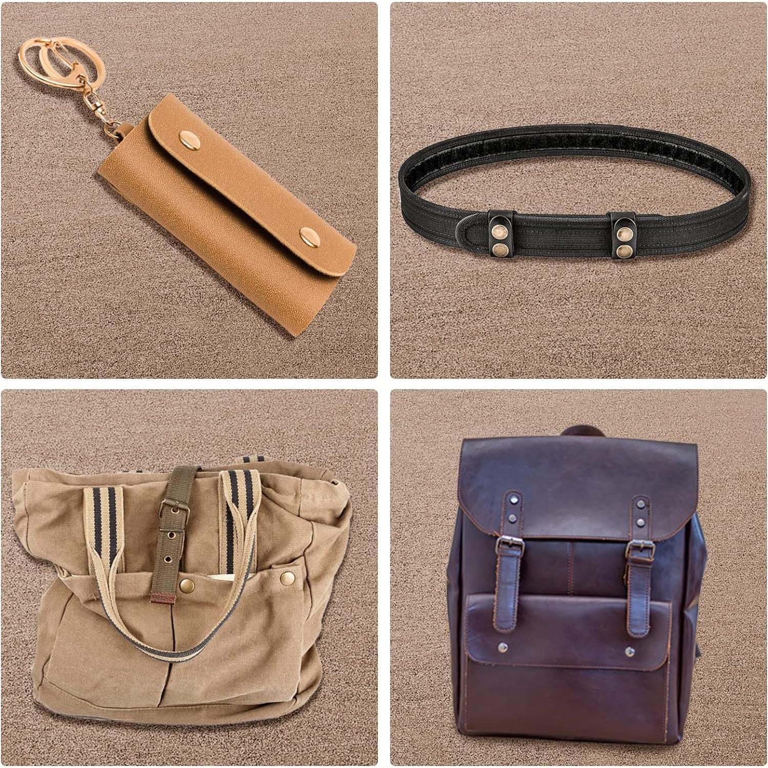 Kit de Broches a Presión Moocci 10 Juegos 15mm Negro