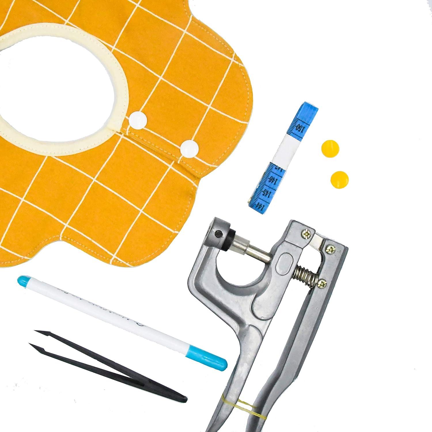 Conjunto de Broches LYNDA T5 con 360 Botones y Pinzas