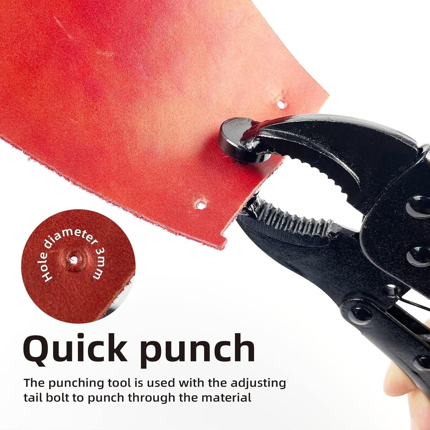 Herramienta de Instalación de Botones HAPDEN AK05 con 80 Piezas