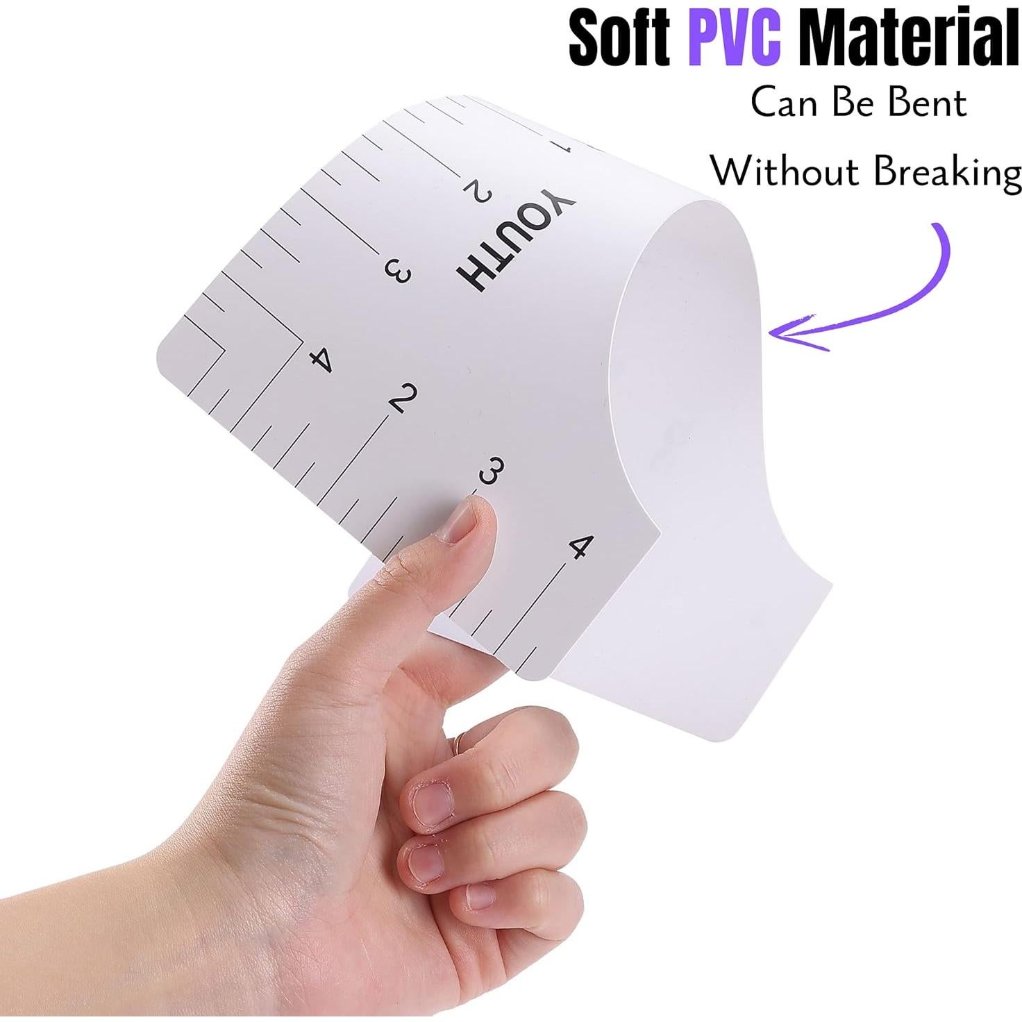 Regla de Alineación para Camisetas Mr. Pen - 4 Piezas PVC