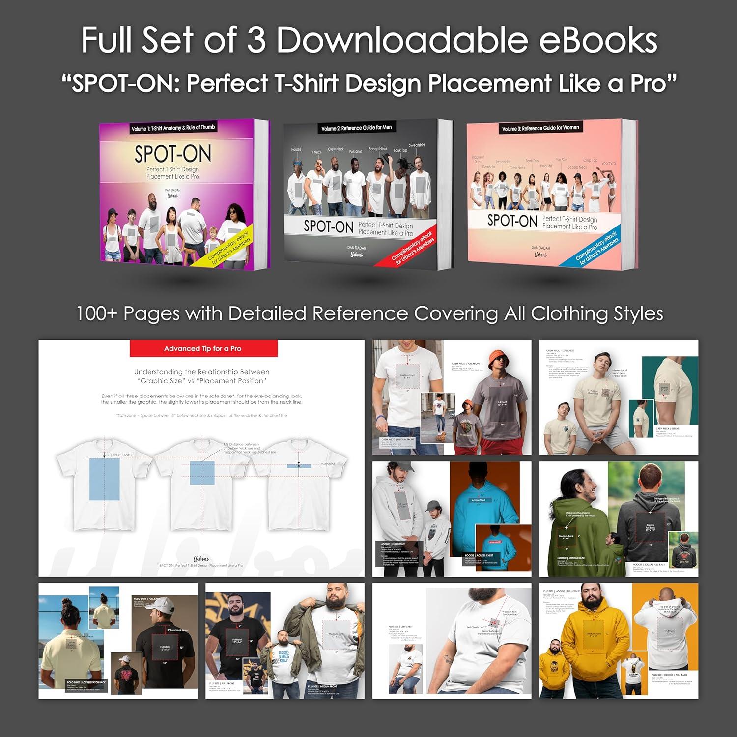 Regla de Colocación de Logo en Camisetas Urboni - Precisión Profesional