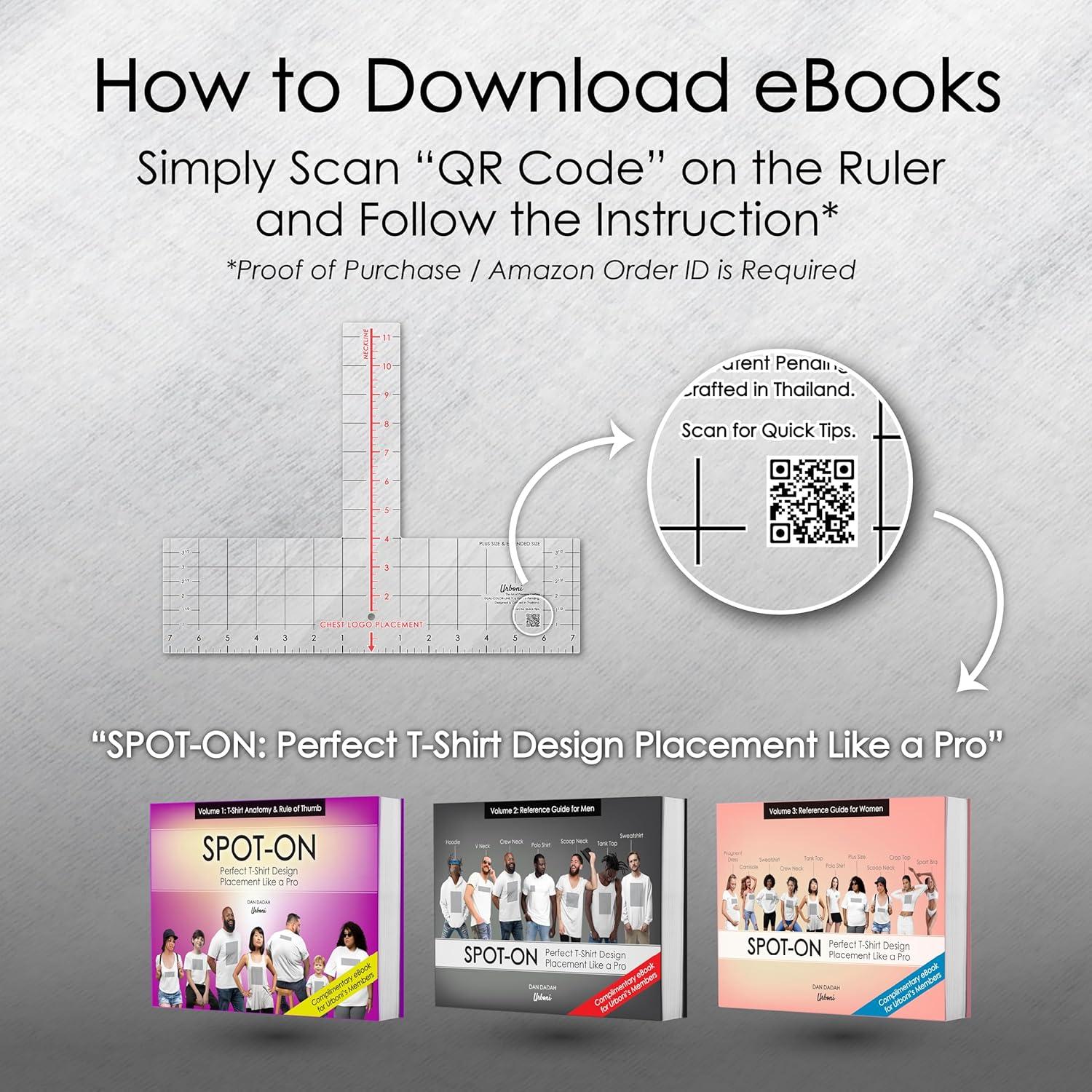 Regla de Colocación de Logo en Camisetas Urboni - Precisión Profesional