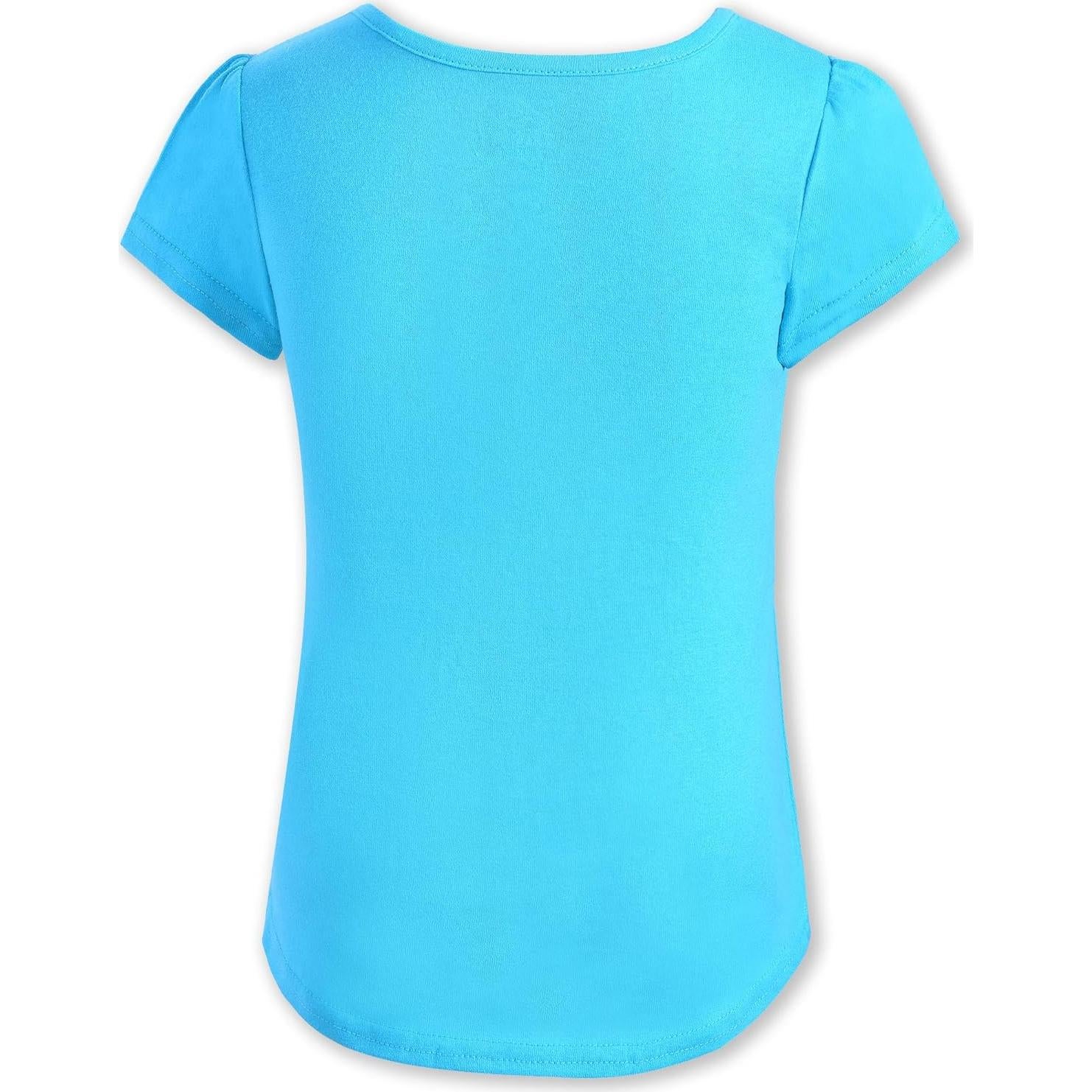 My Little Pony Girls 4 Pack Unicorn Short Sleeve T-Shirt for Big Kids