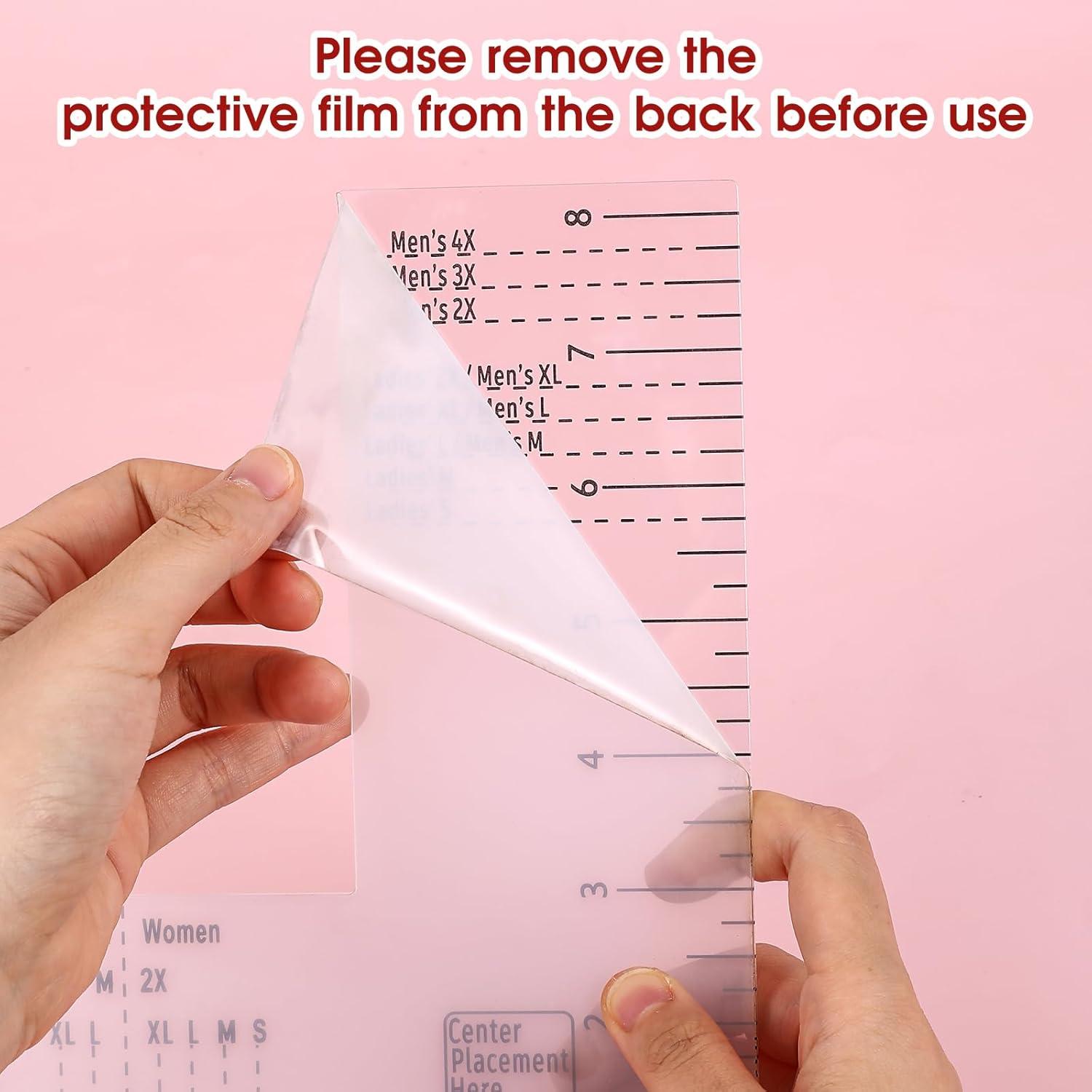 Regla de Medición para Camisetas AHQiZFX - Alineación Precisa