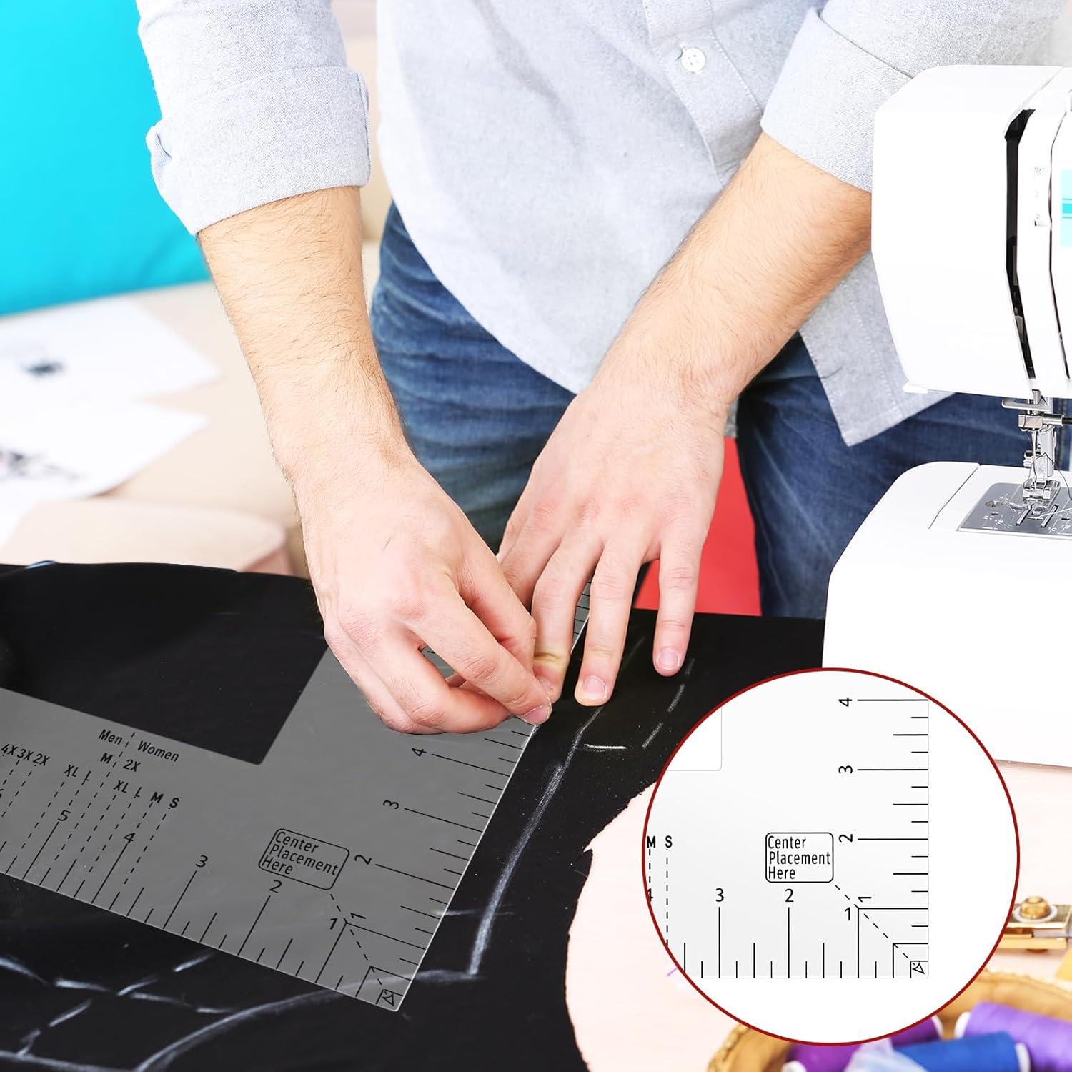 Regla de Medición para Camisetas AHQiZFX - Alineación Precisa