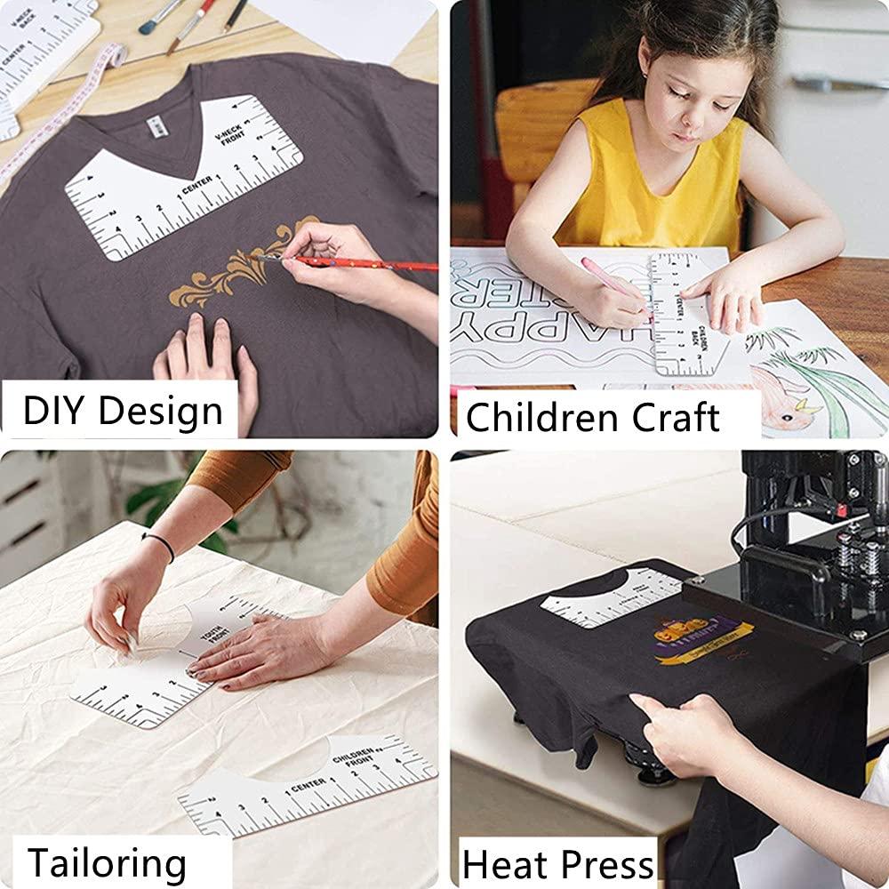 Kit de Prensa de Calor CFTfabMS: 3 Hojas Teflón y 8 Reglas