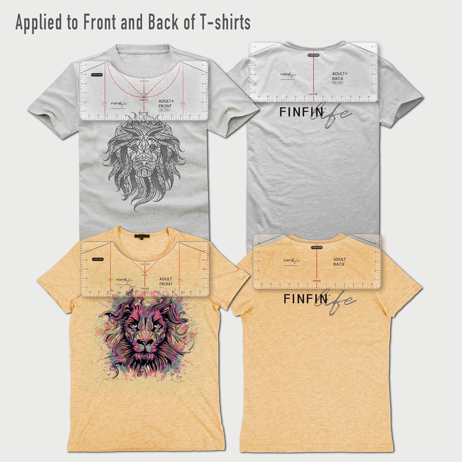 Regla de Alineación de Camisetas FINFIN 13 Piezas Precisión