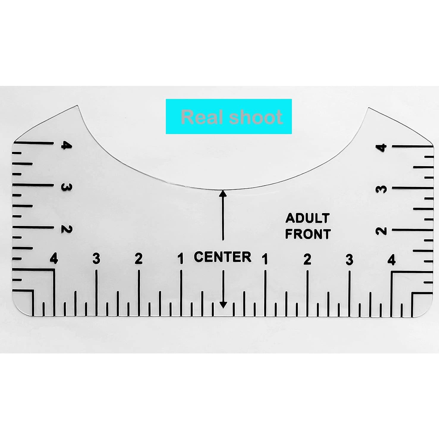 Kit de Reglas de Alineación para Camisetas LBttnny - 13 Piezas