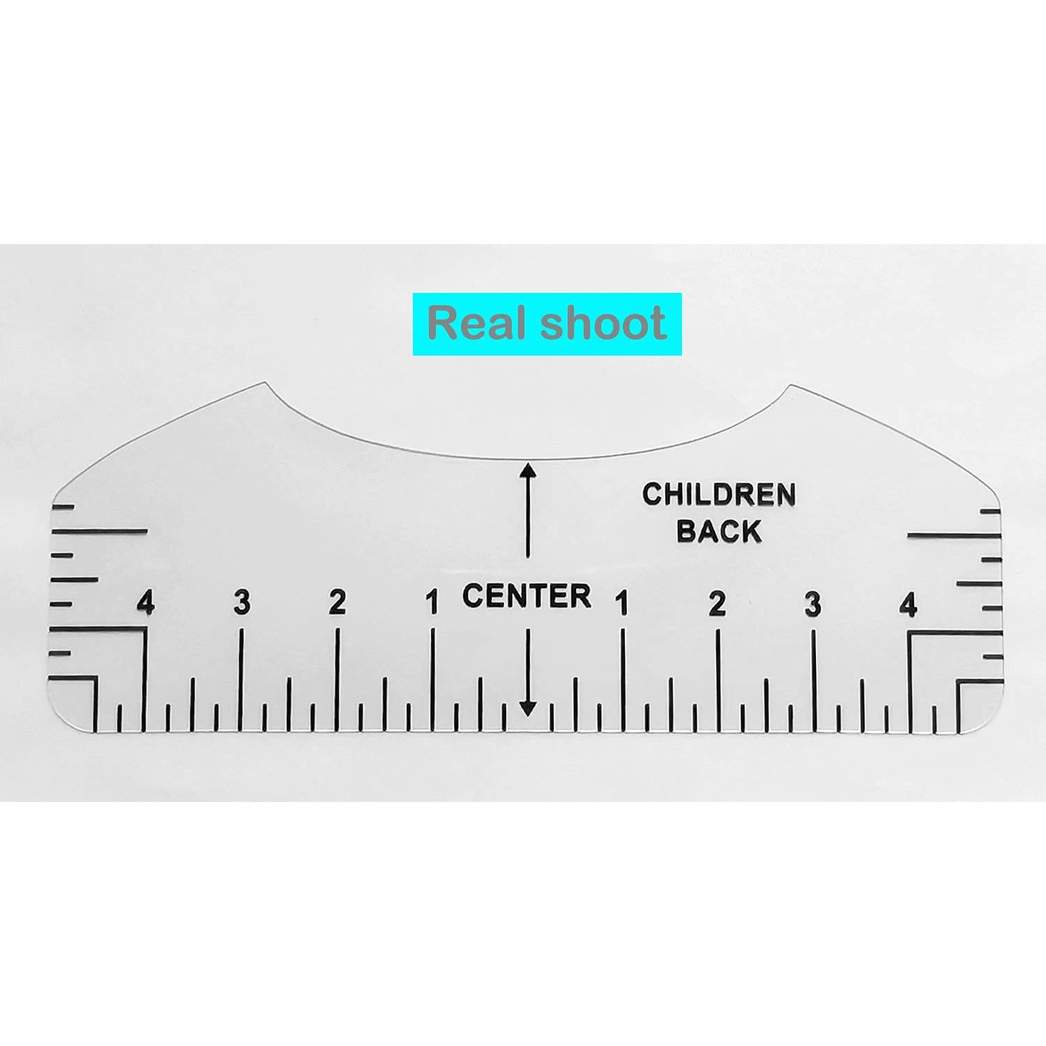 Kit de Reglas de Alineación para Camisetas LBttnny - 13 Piezas