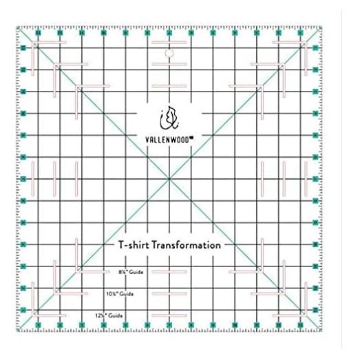 Regla de Transformación de Camisetas Vallenwood 14x14 cm