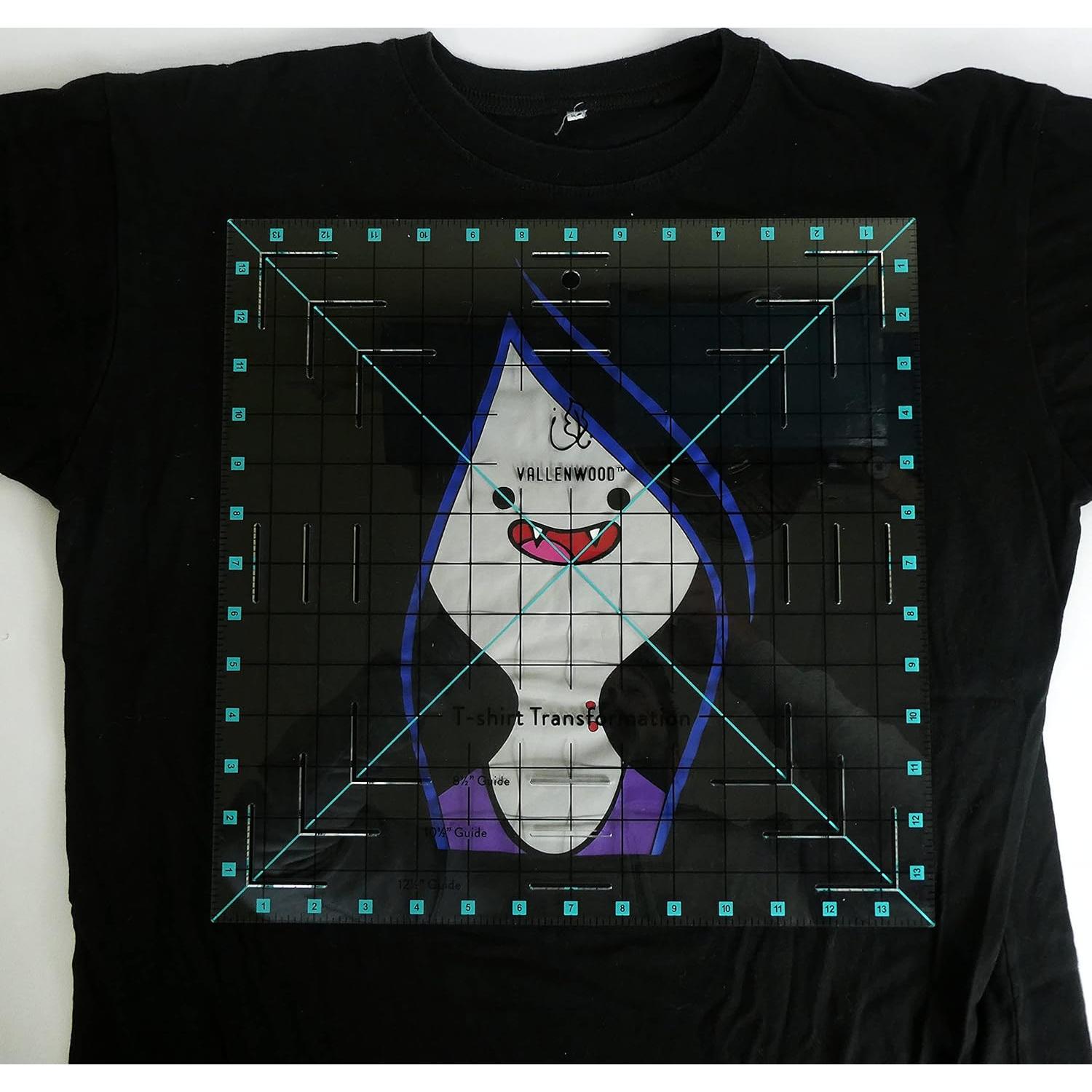 Regla de Transformación de Camisetas Vallenwood 14x14 cm