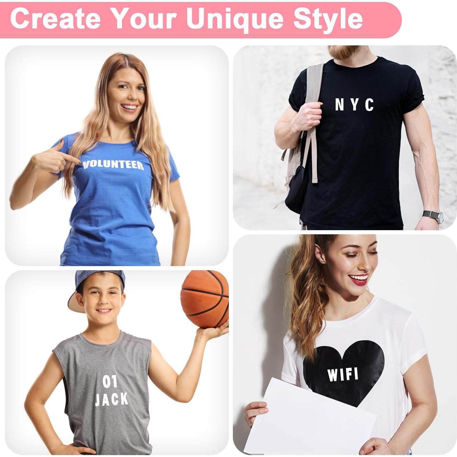 Letras y Números para Planchar Lucomb 2 Pulgadas 245 Piezas