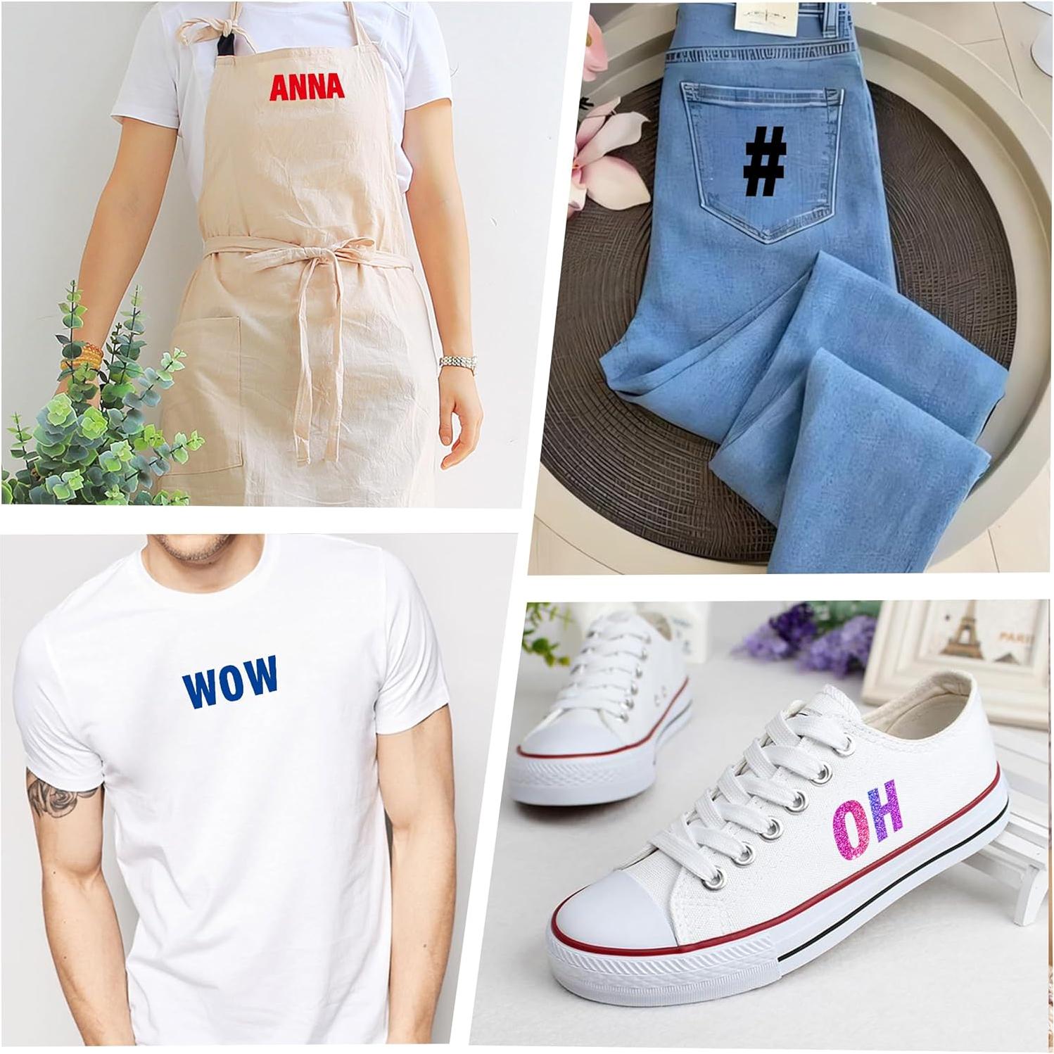 Letras Termoadhesivas LUHIMO 352 Piezas 2 Pulgadas Coloridas