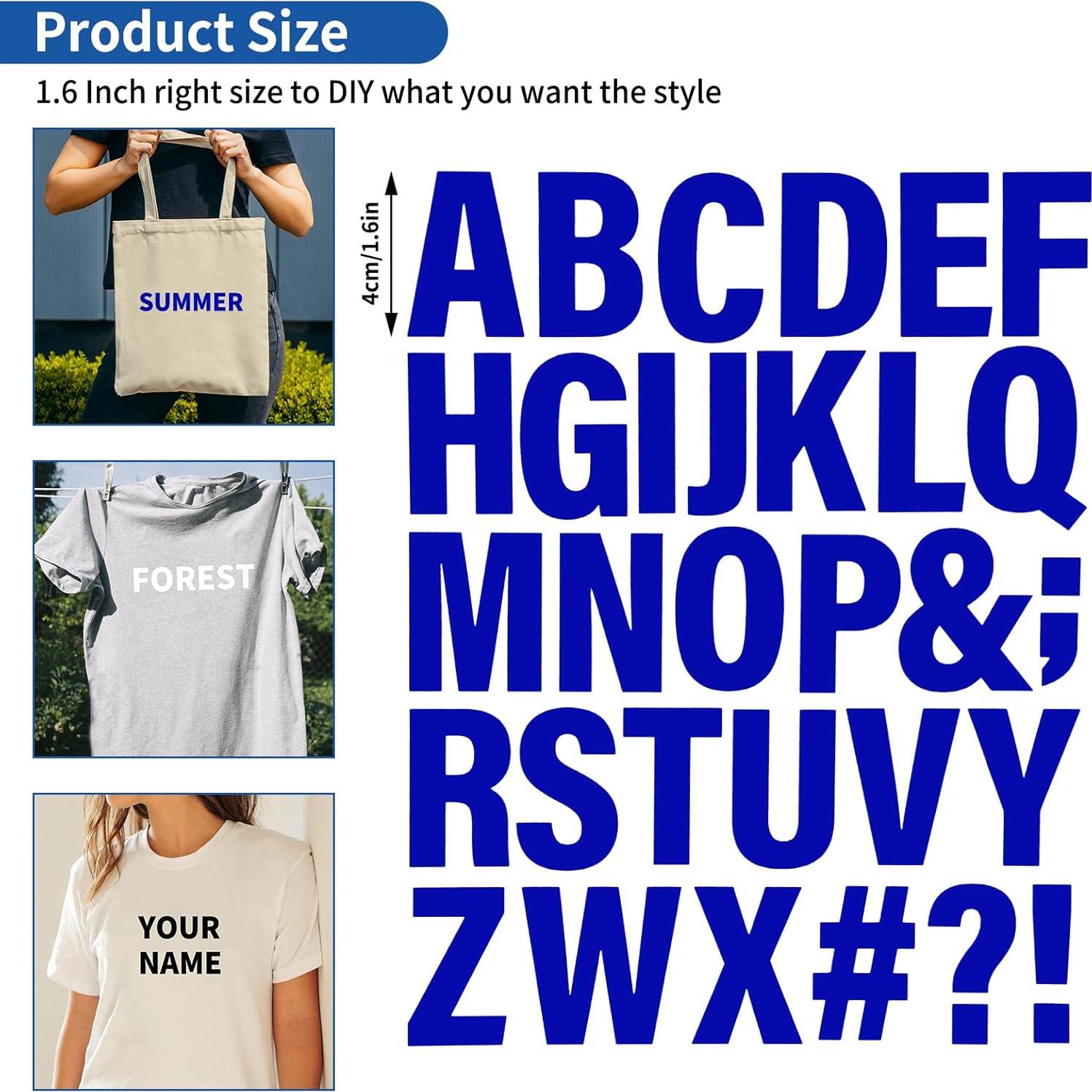 Letras Termoadhesivas LifeisLuck 930 Piezas 4.06 cm A-Z