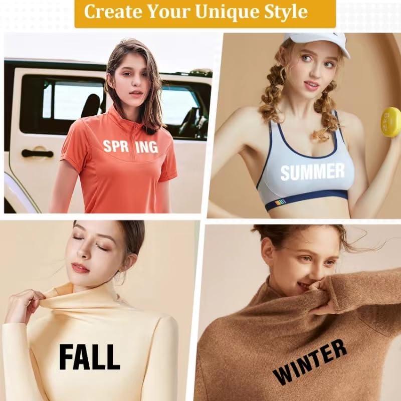 Letras y Números Termoadhesivos Belinreli 462 Piezas 8" y 2"