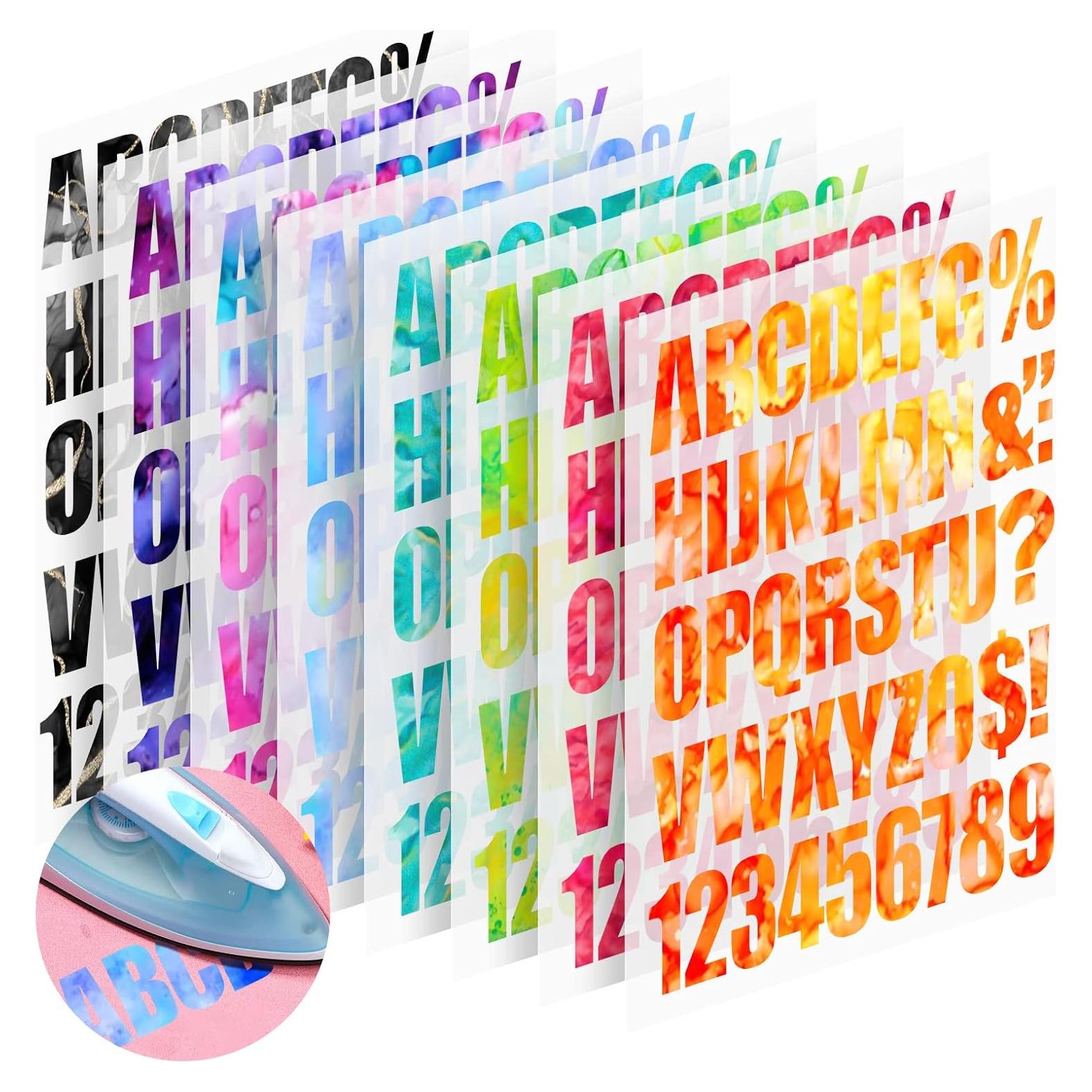 Letras de Planchar Cysincos para Ropa - Vinilo Transferencia Calor