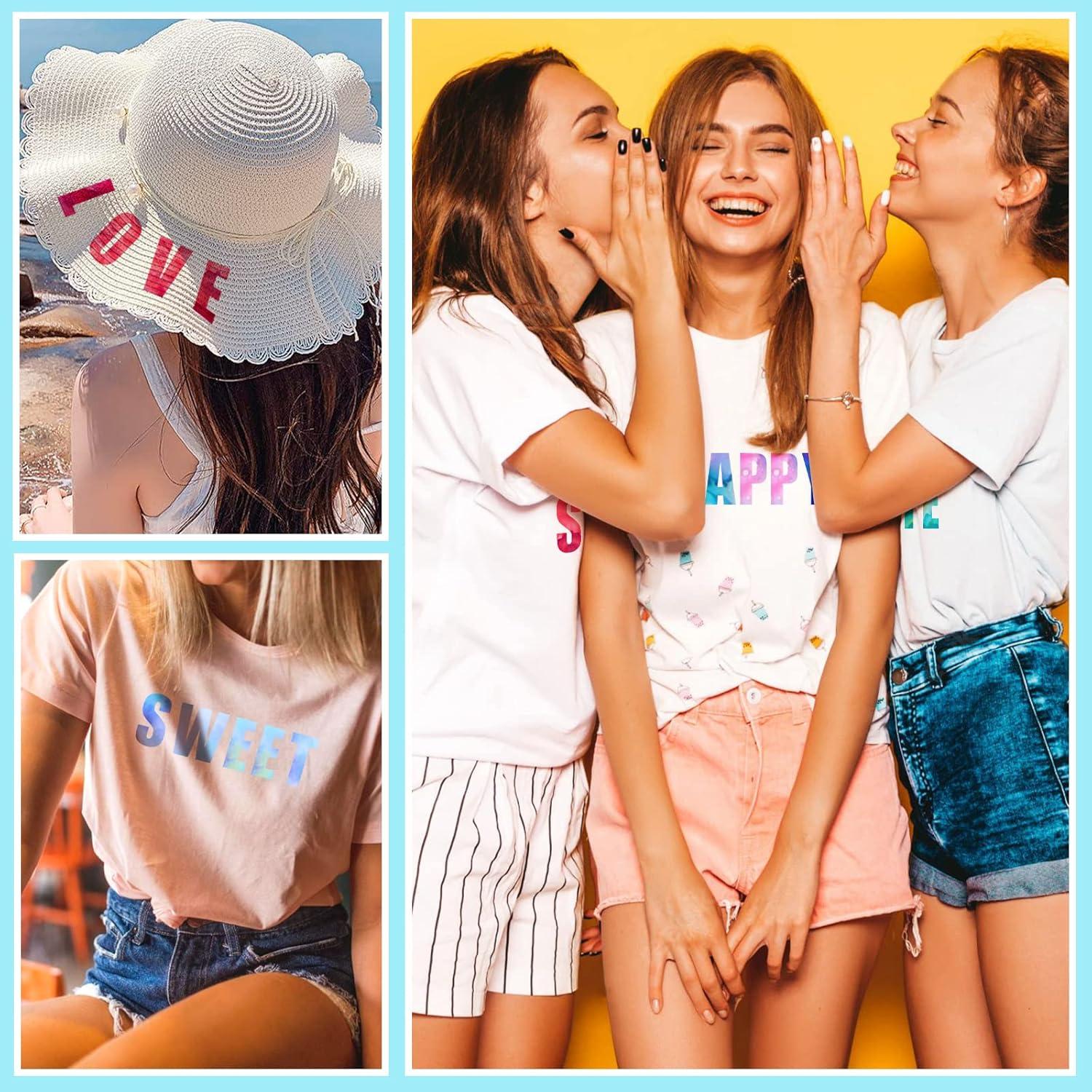 Letras de Planchar Cysincos para Ropa - Vinilo Transferencia Calor