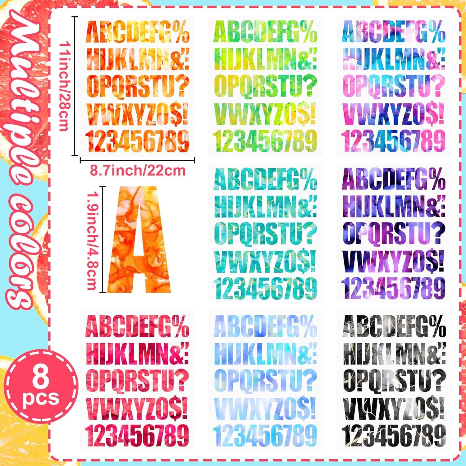 Letras de Planchar Cysincos para Ropa - Vinilo Transferencia Calor