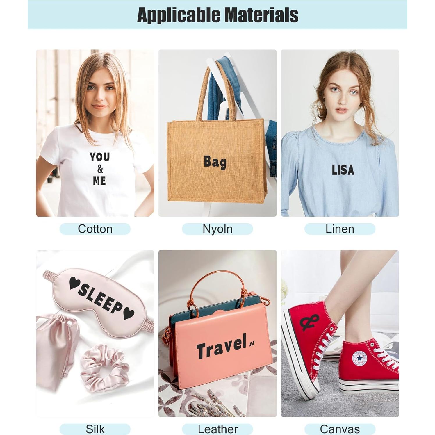 Conjunto Letras y Números para Planchar Craftizon 755 Piezas