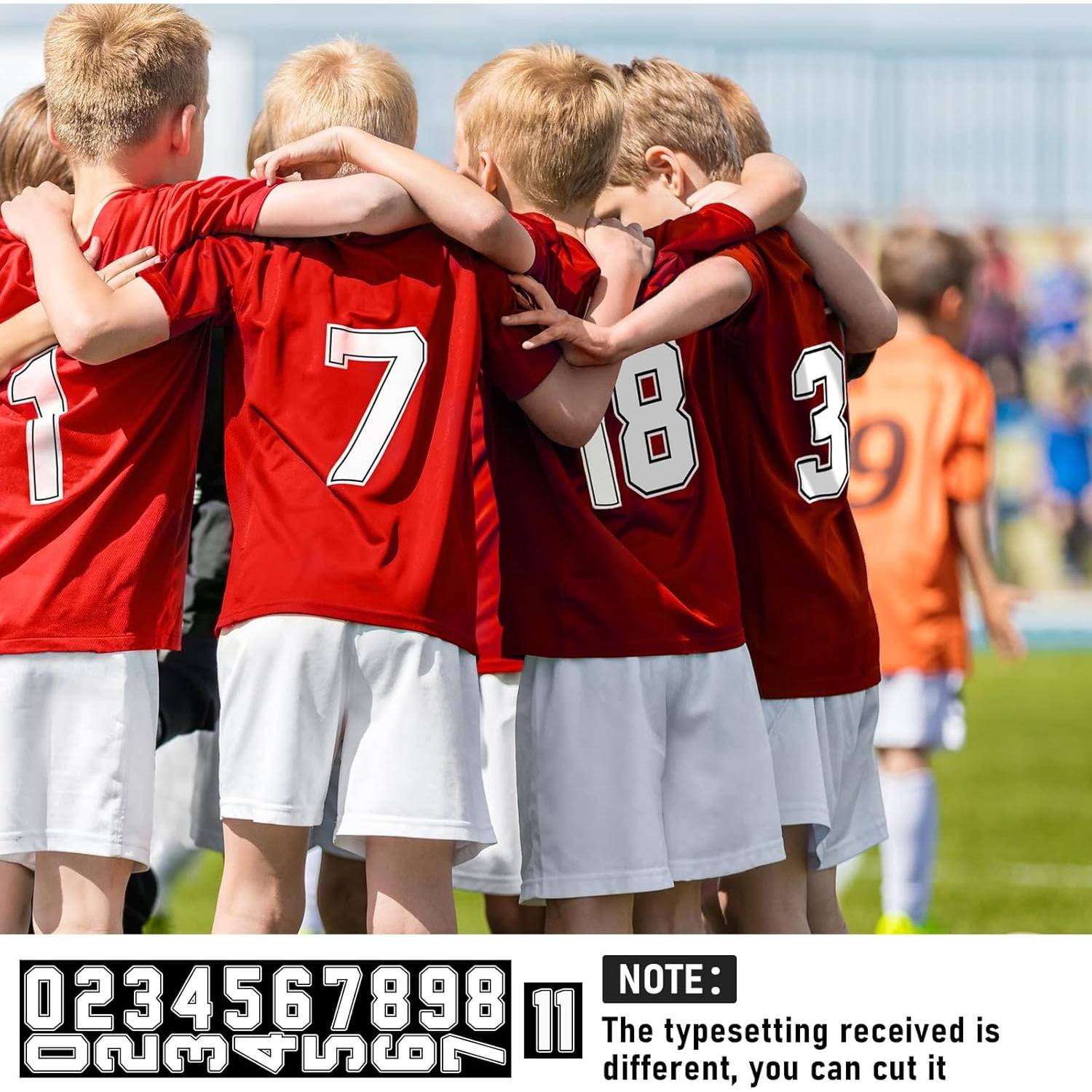 190 Piezas Letras y Números Termoadhesivos Fuutreo 5-20 cm