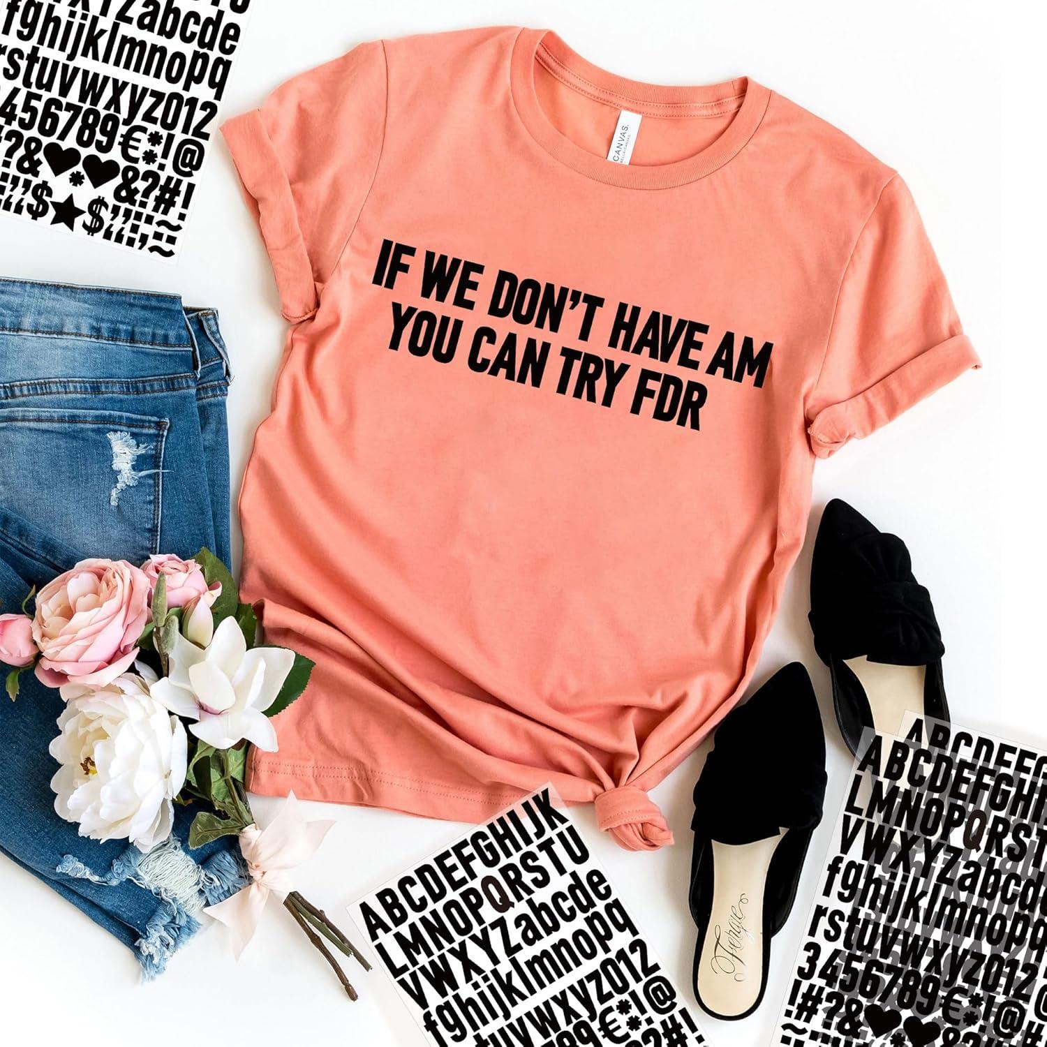 Juego de Letras Termoadhesivas Huimdery 1070 Piezas 1 Pulgada