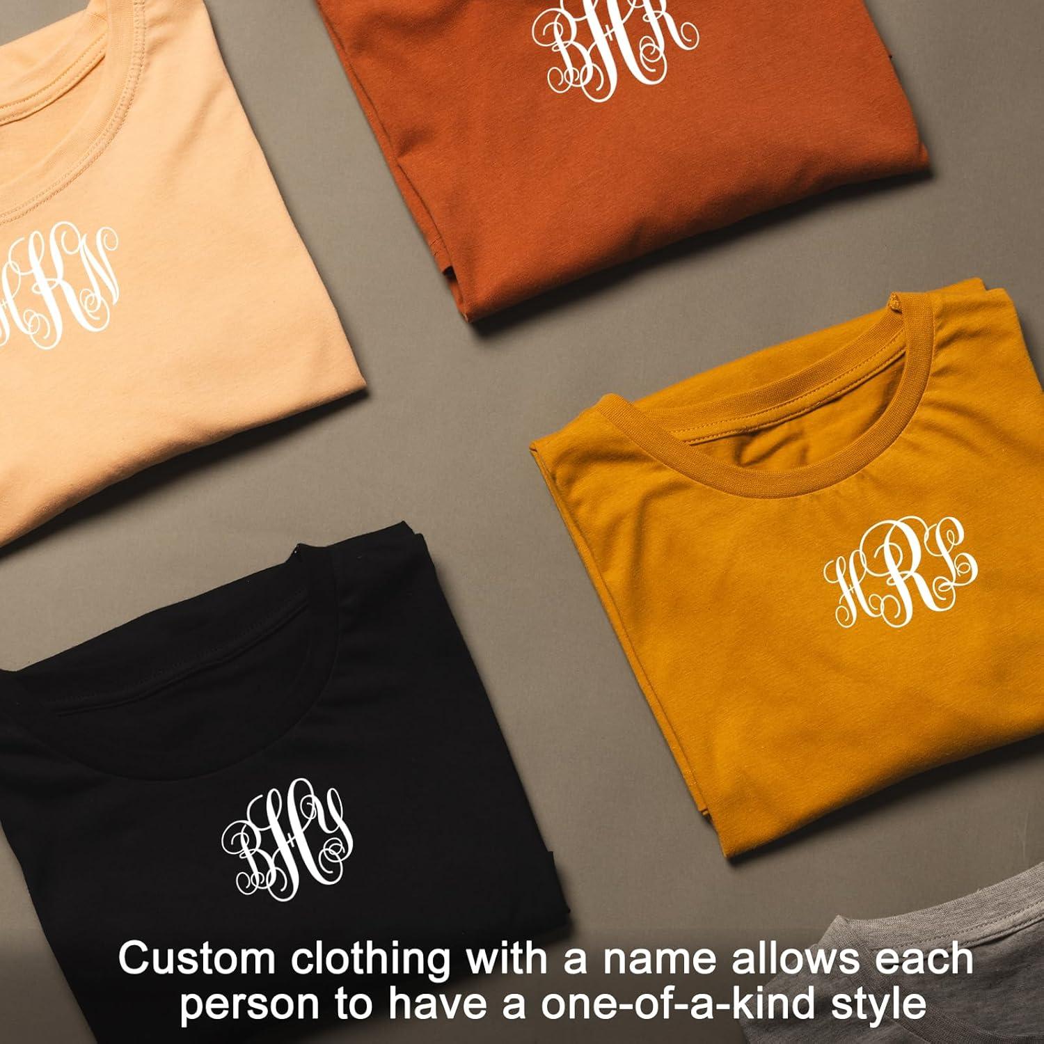 Letras Termoadhesivas Fullhawl 104 Pcs para Ropa - Negro