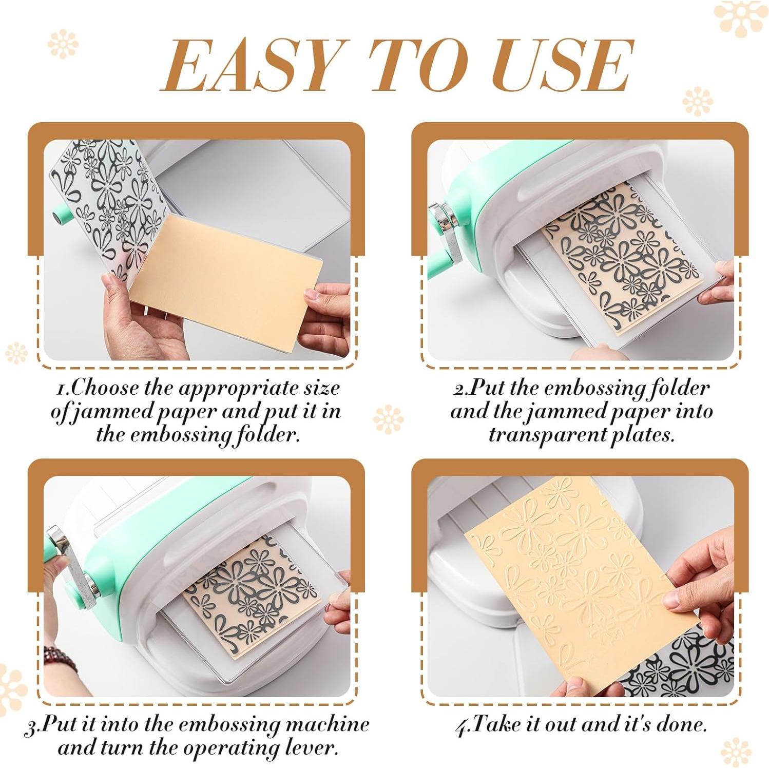 Carpetas de Relieve Geiserailie 8 Piezas 15x10.5 cm Estilo Clásico