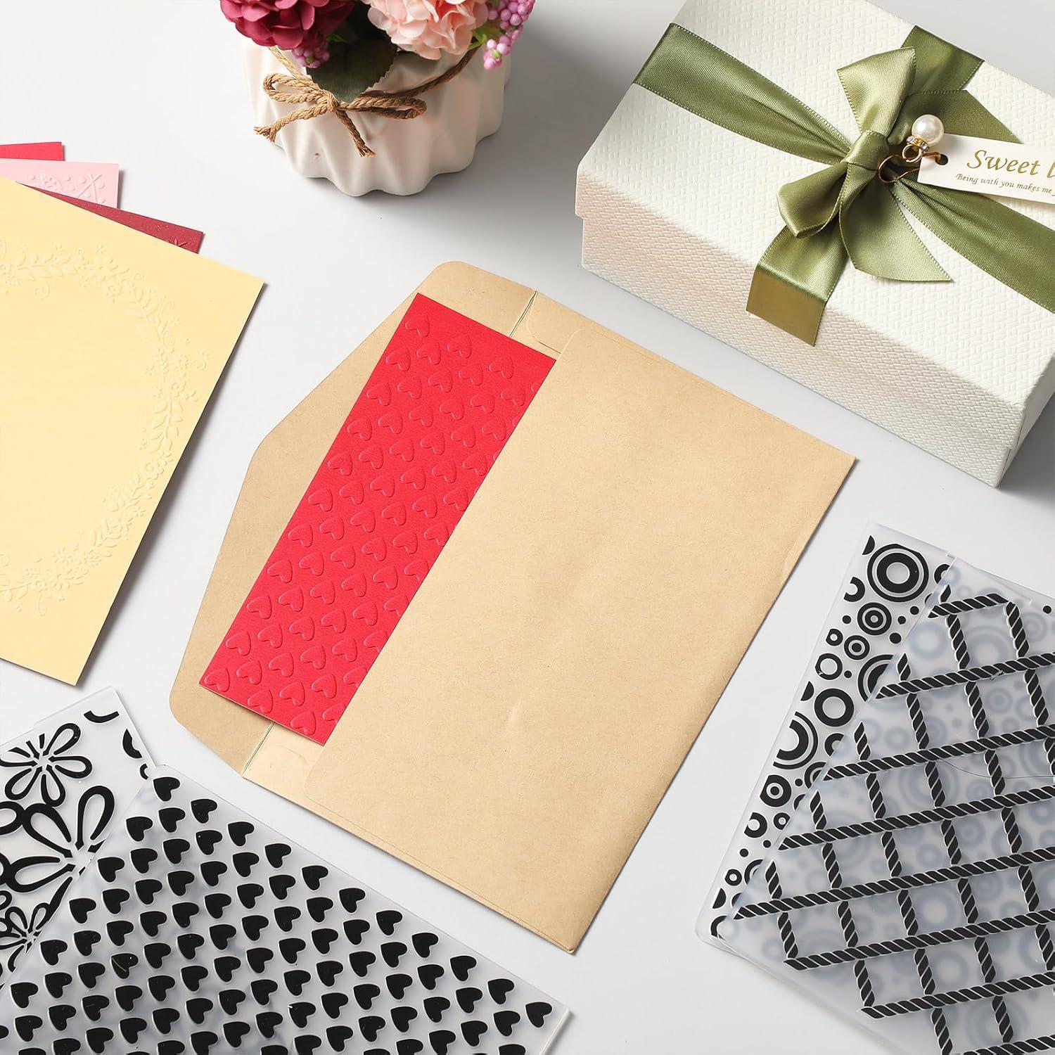 Carpetas de Relieve Geiserailie 8 Piezas 15x10.5 cm Estilo Clásico