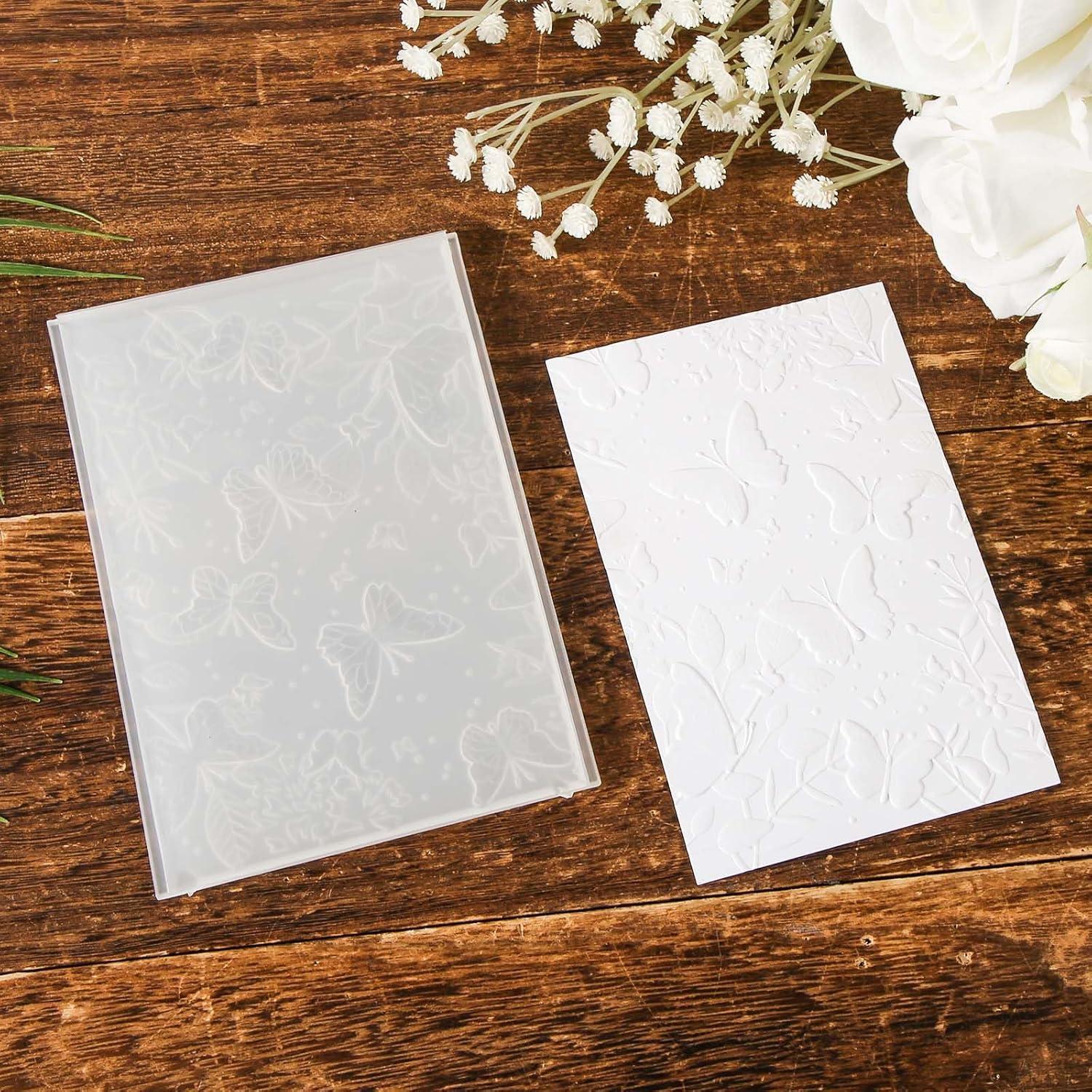 Carpeta de Embossing 3D NQEUEPN 12.7x17.8cm para Manualidades