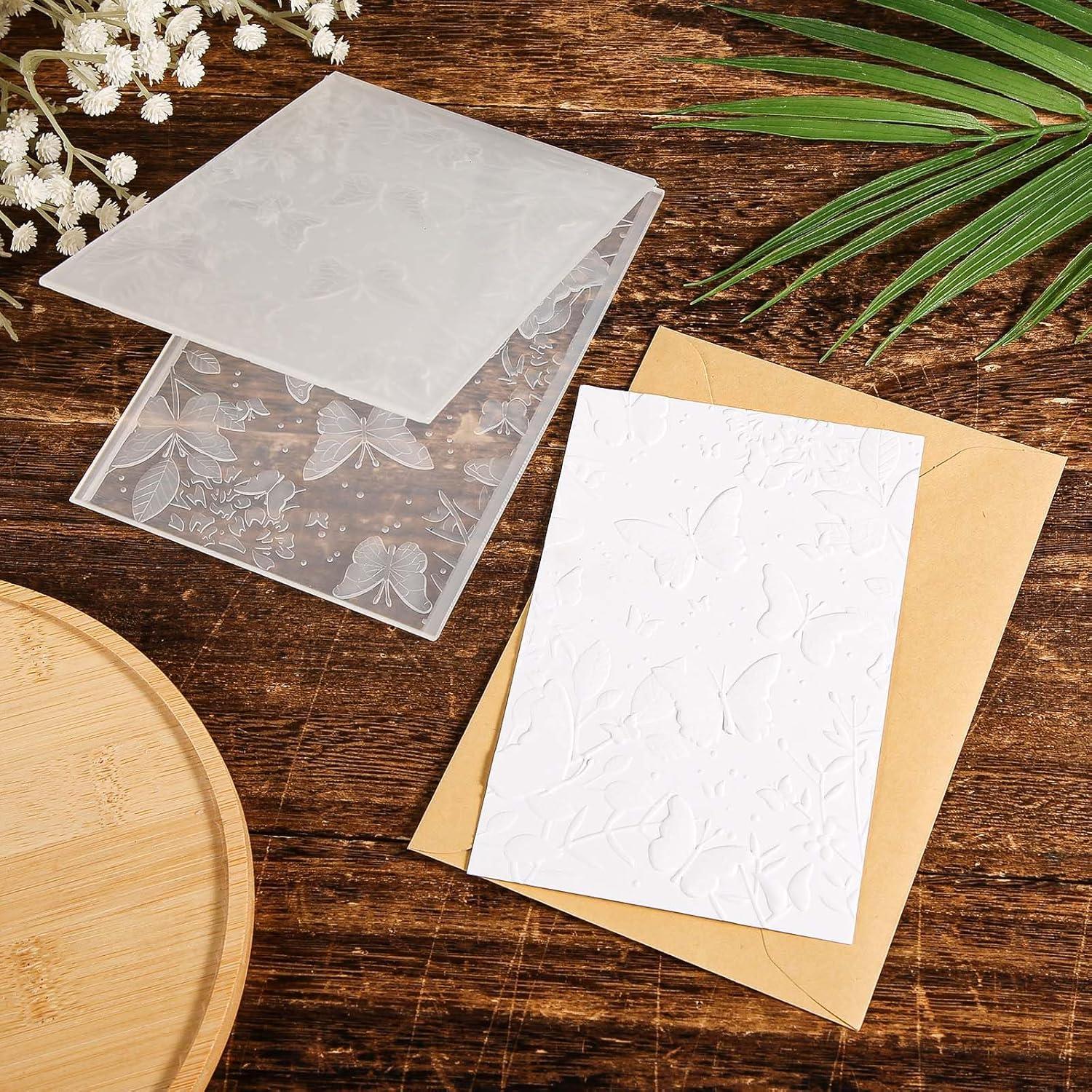 Carpeta de Embossing 3D NQEUEPN 12.7x17.8cm para Manualidades