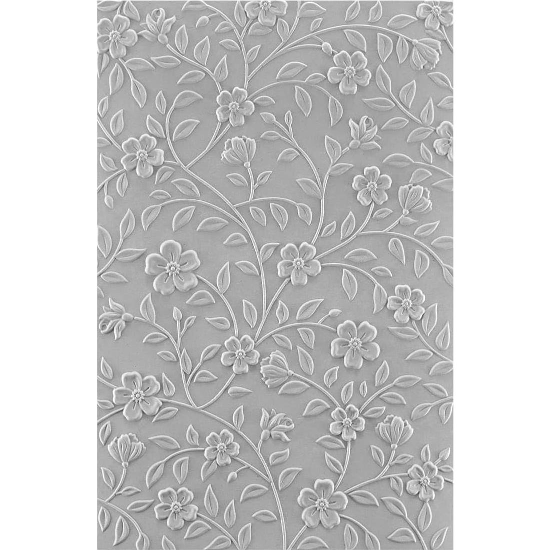 Carpeta de Embossing 3D Spellbinders Flores y Follaje 14x21.6cm