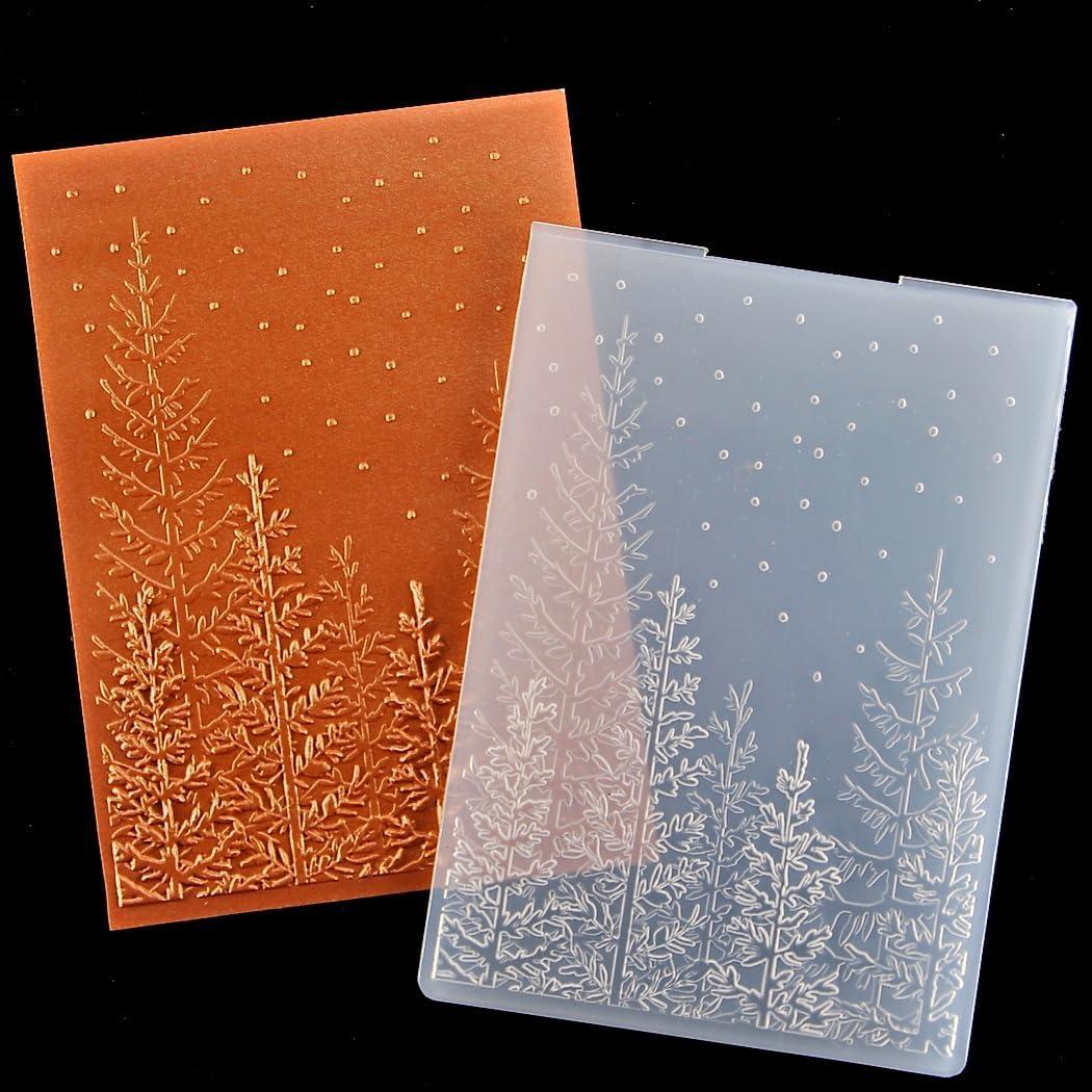 Plantilla de Embossing Kwan Crafts 12.5x17.7cm para Scrapbooking