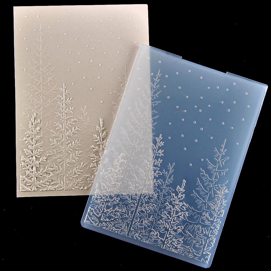 Plantilla de Embossing Kwan Crafts 12.5x17.7cm para Scrapbooking